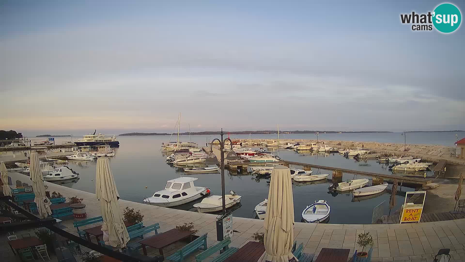 Webcam Fasana riva e la marina – Istria