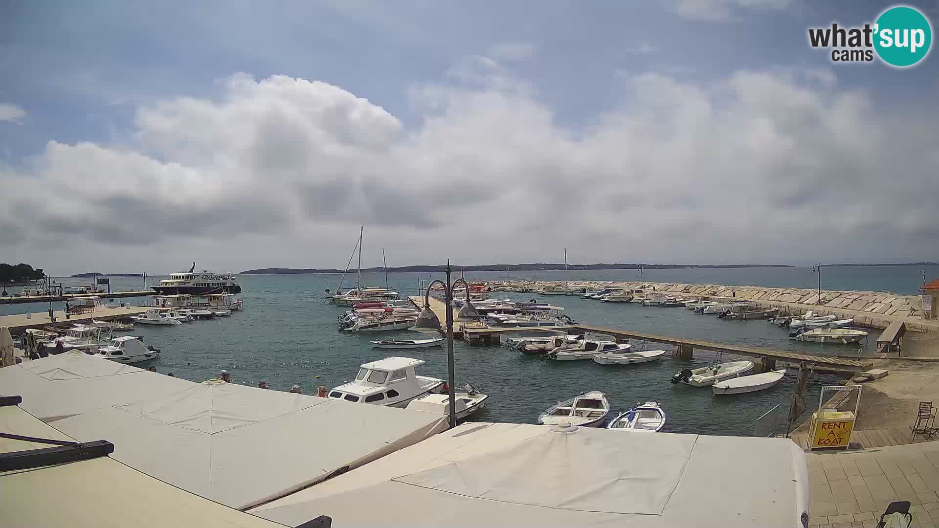 Webcam Fasana riva e la marina – Istria