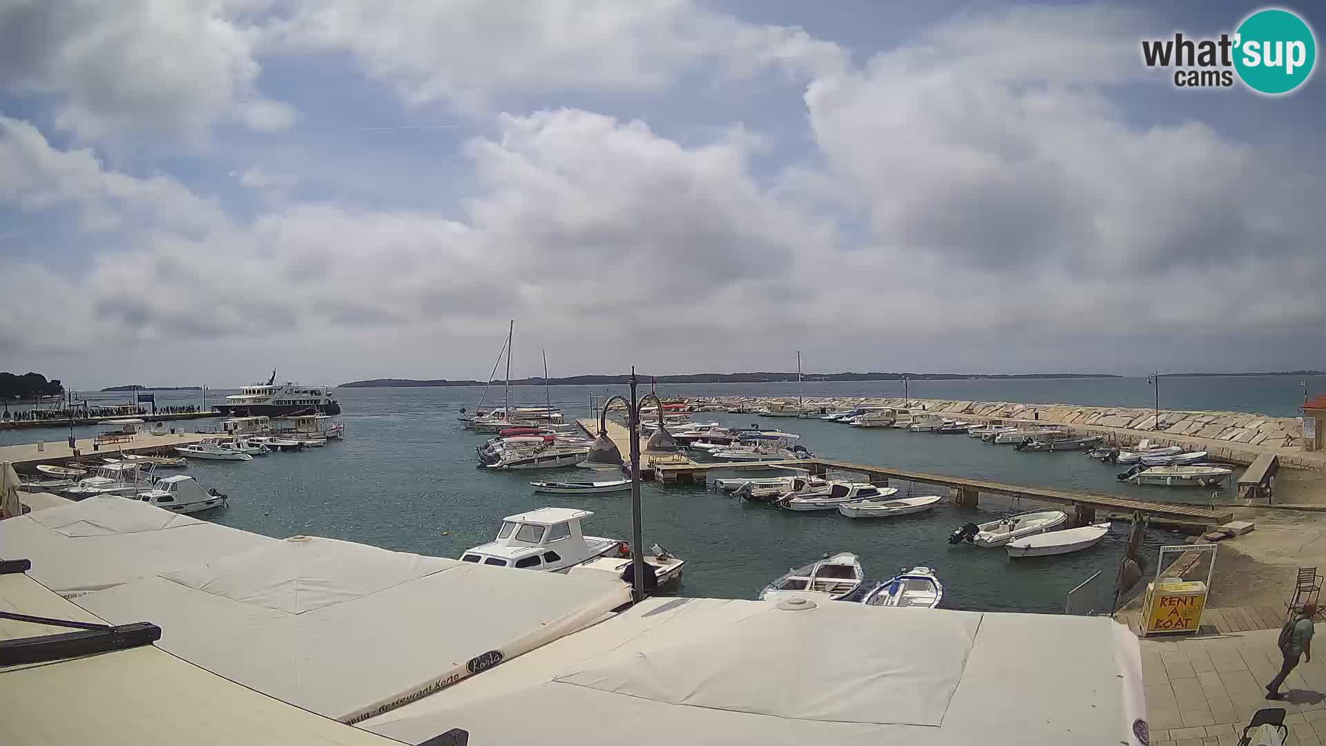 Webcam Fasana riva e la marina – Istria