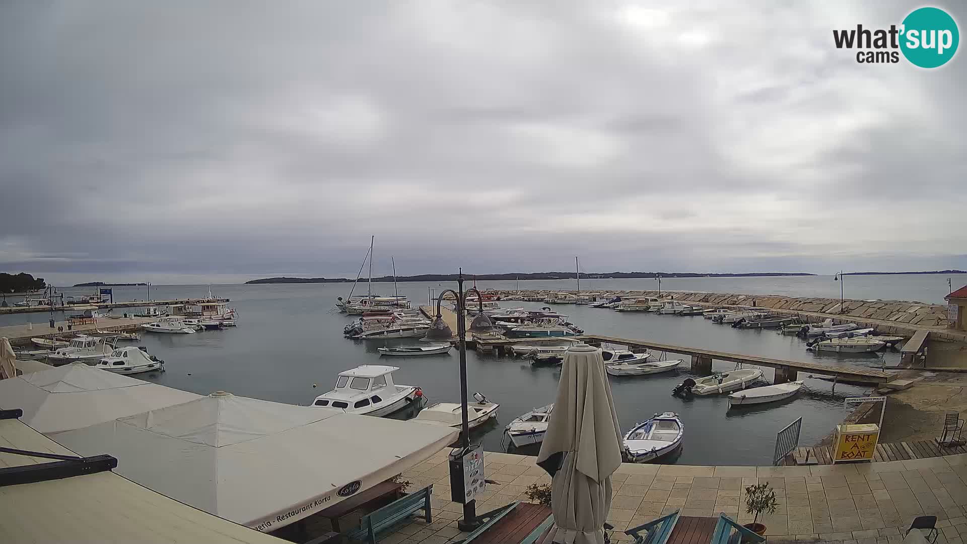 Webcam Fasana riva e la marina – Istria