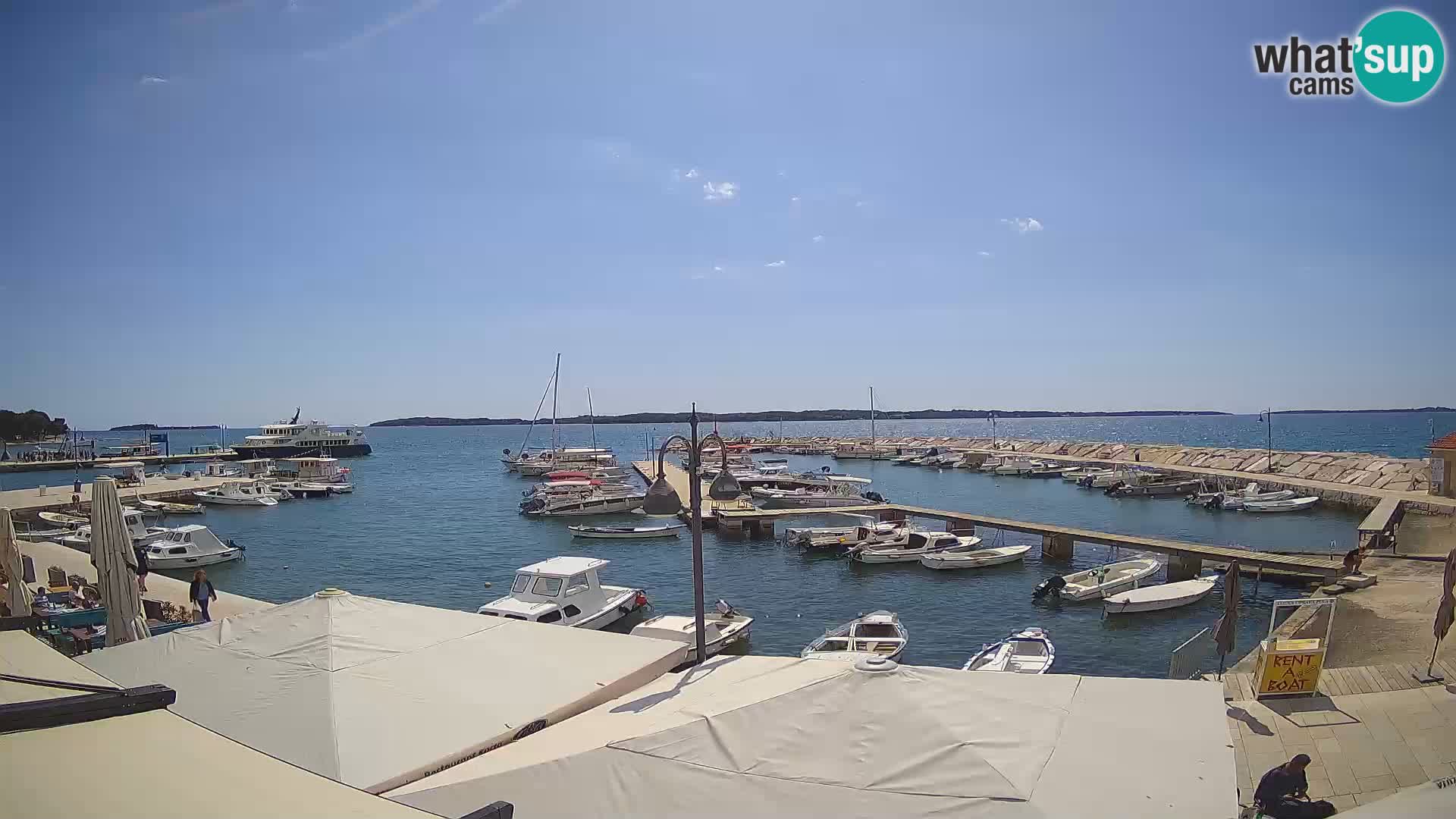 Webcam Fasana riva e la marina – Istria