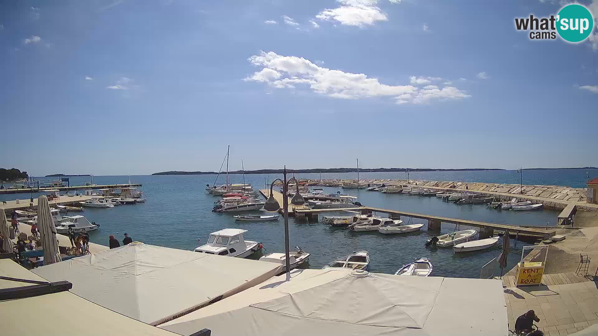 Webcam Fasana riva e la marina – Istria