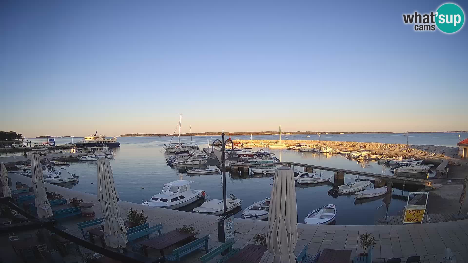 Webcam Fasana riva e la marina – Istria