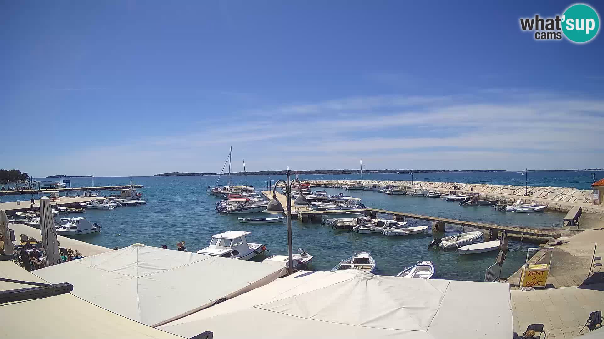 Webcam Fasana riva e la marina – Istria