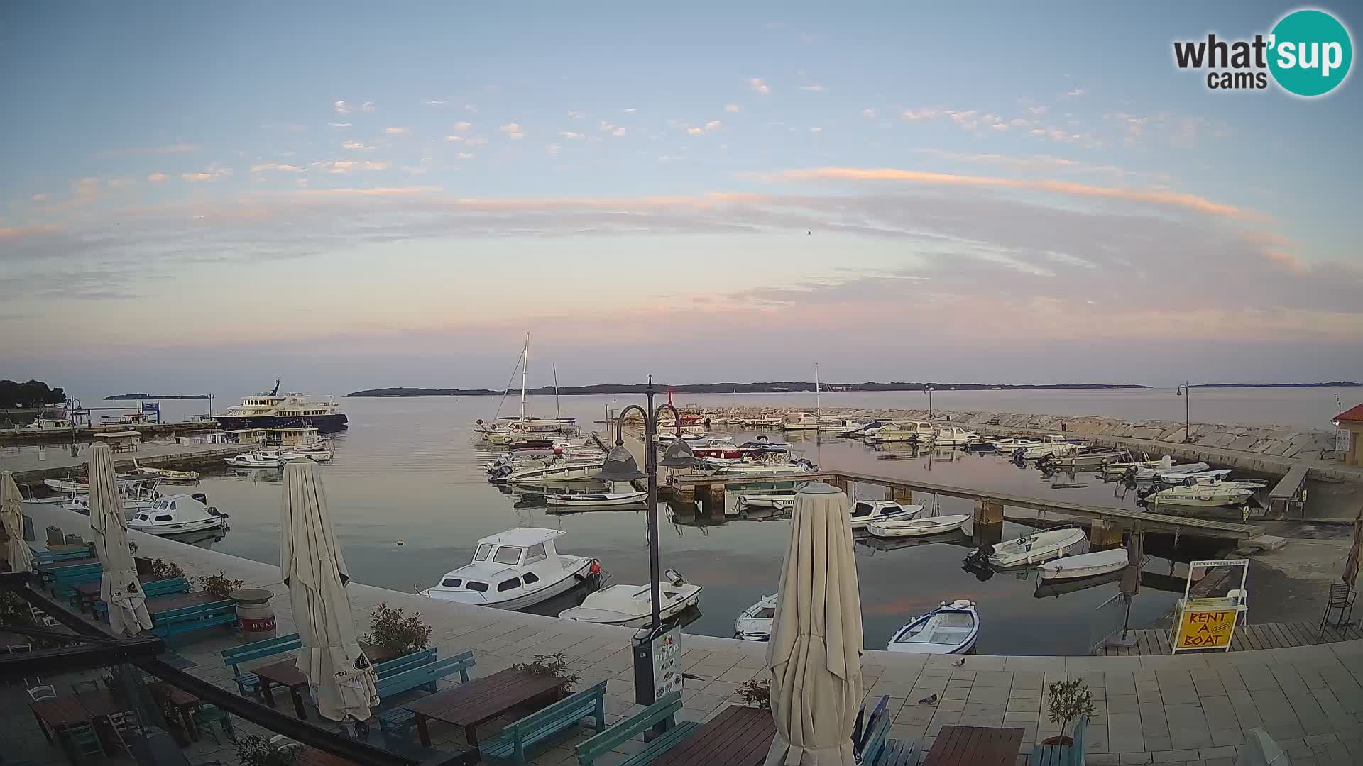 Webcam Fasana riva e la marina – Istria