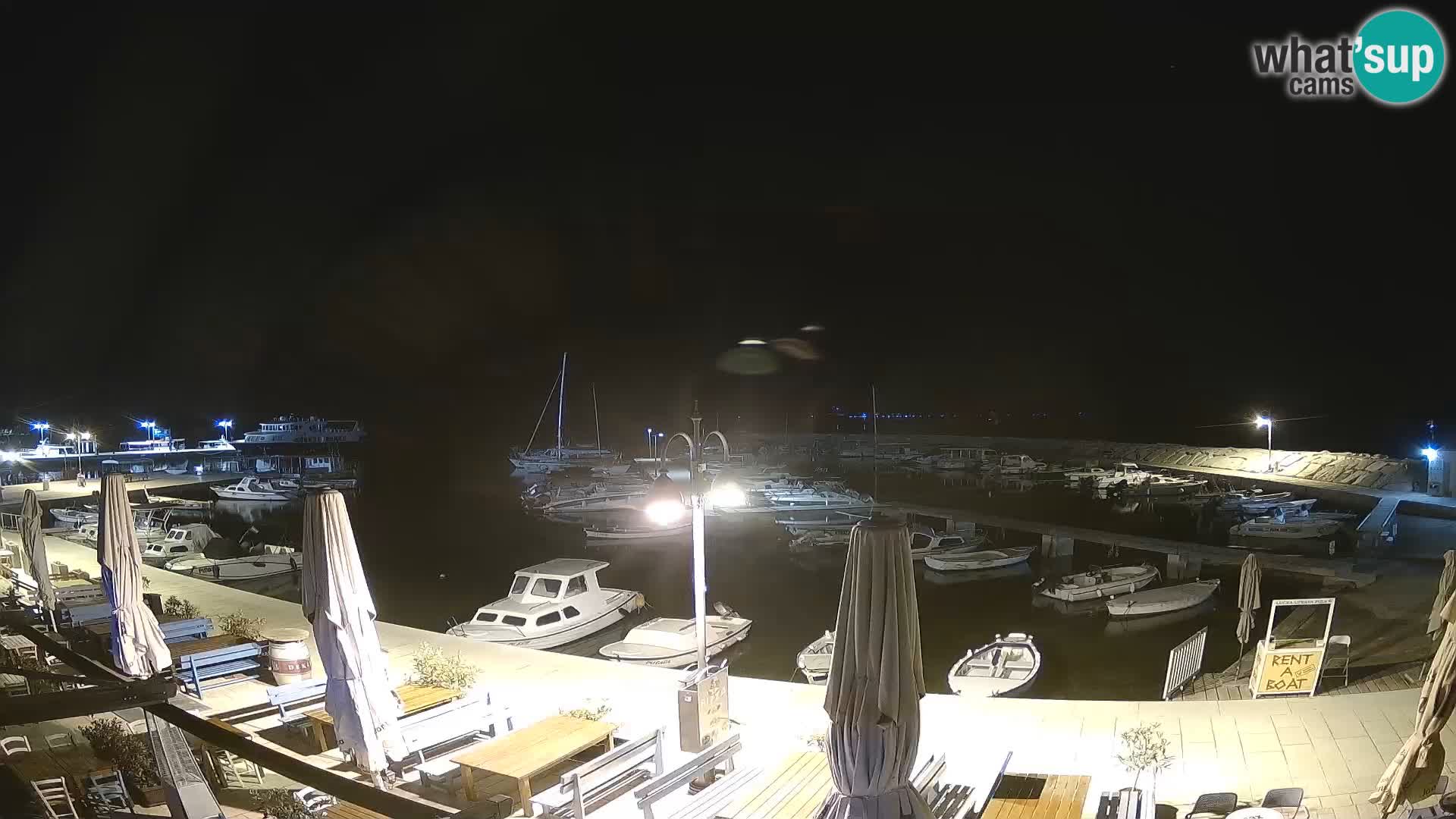 Webcam Fasana riva e la marina – Istria