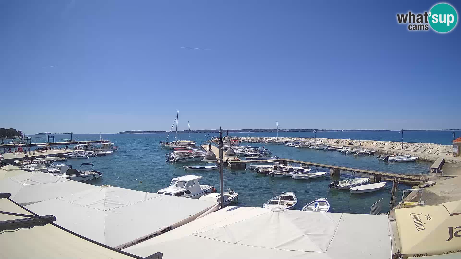 Webcam Fasana riva e la marina – Istria