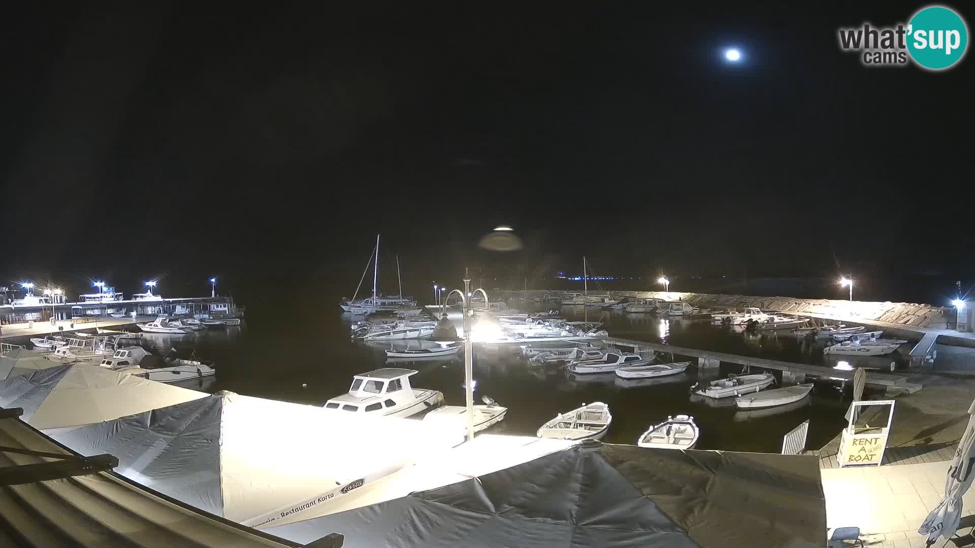 Webcam Fasana riva e la marina – Istria