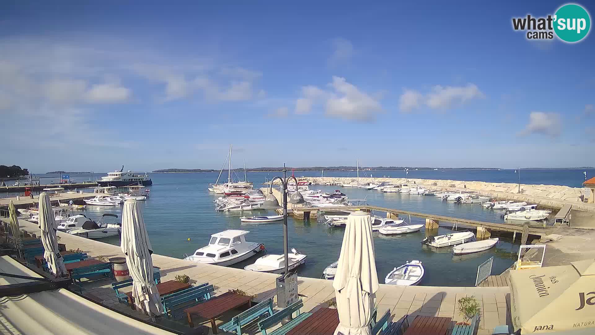 Webcam Fasana riva e la marina – Istria