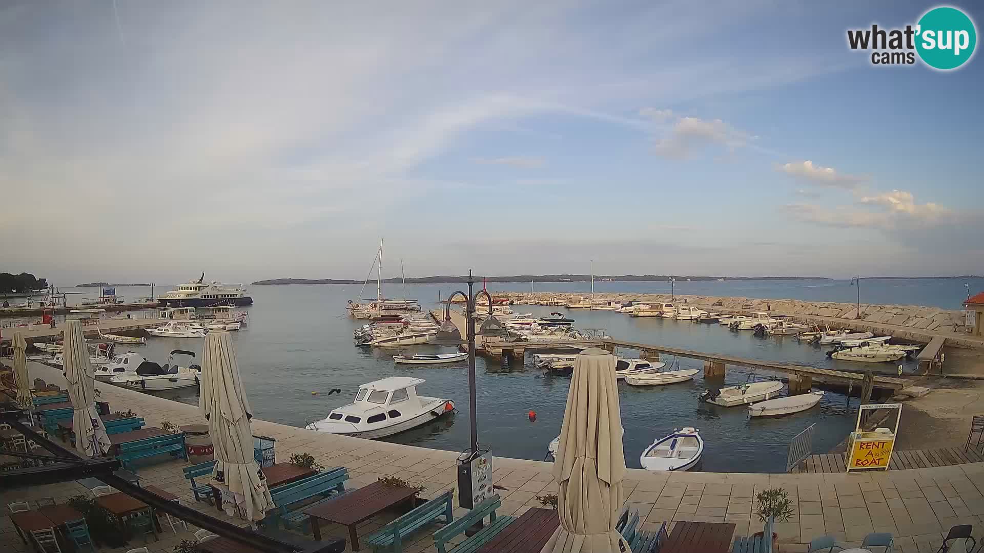 Webcam Fasana riva e la marina – Istria