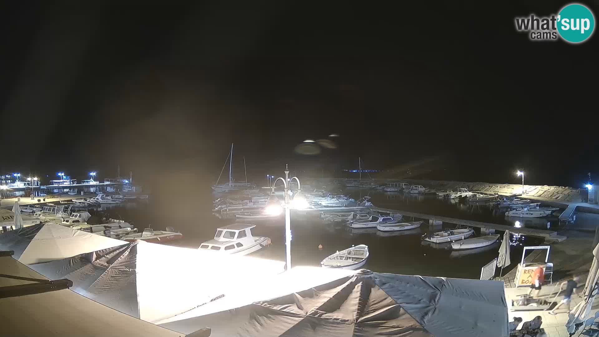 Webcam Fasana riva e la marina – Istria