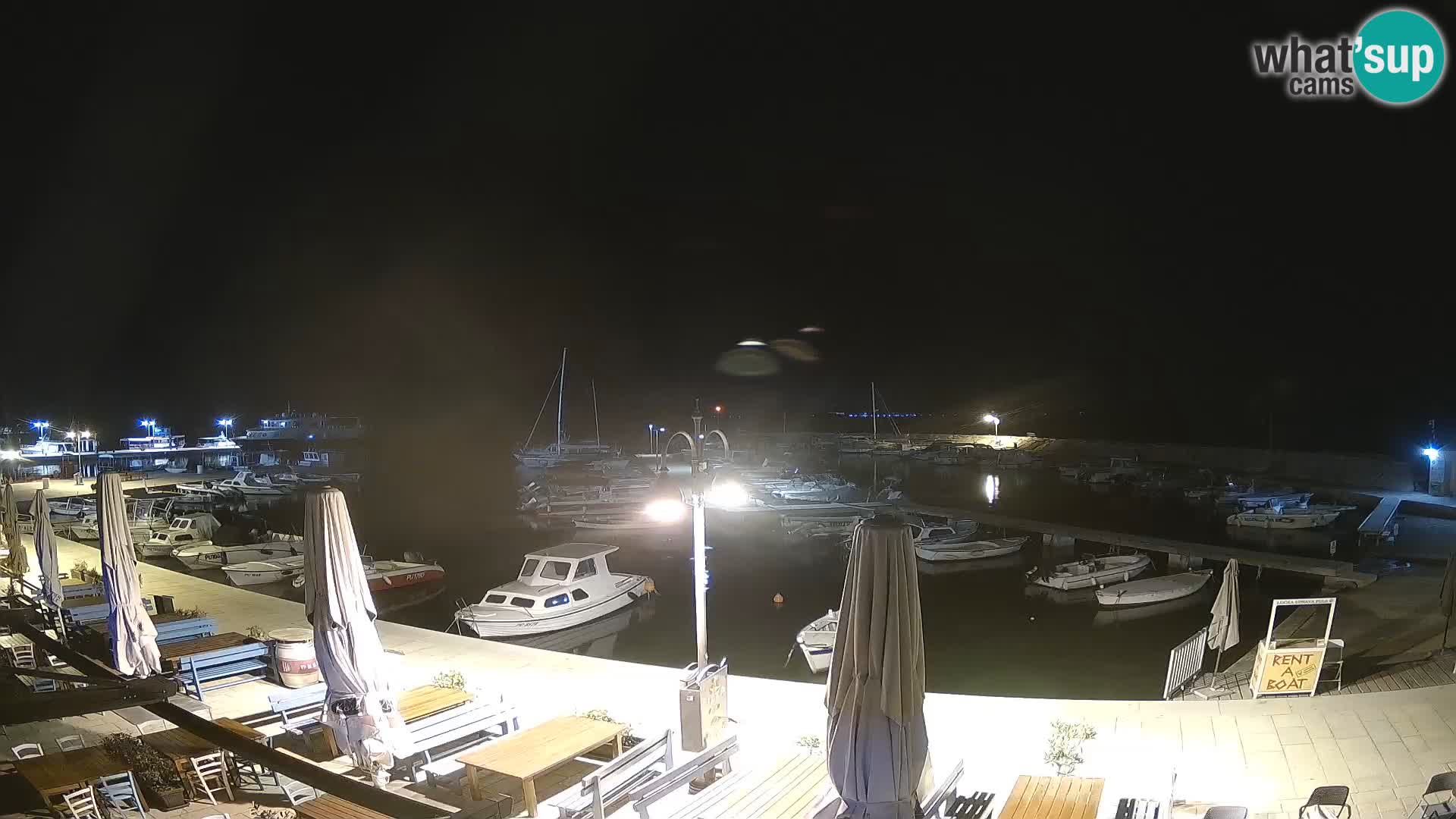 Webcam Fasana riva e la marina – Istria