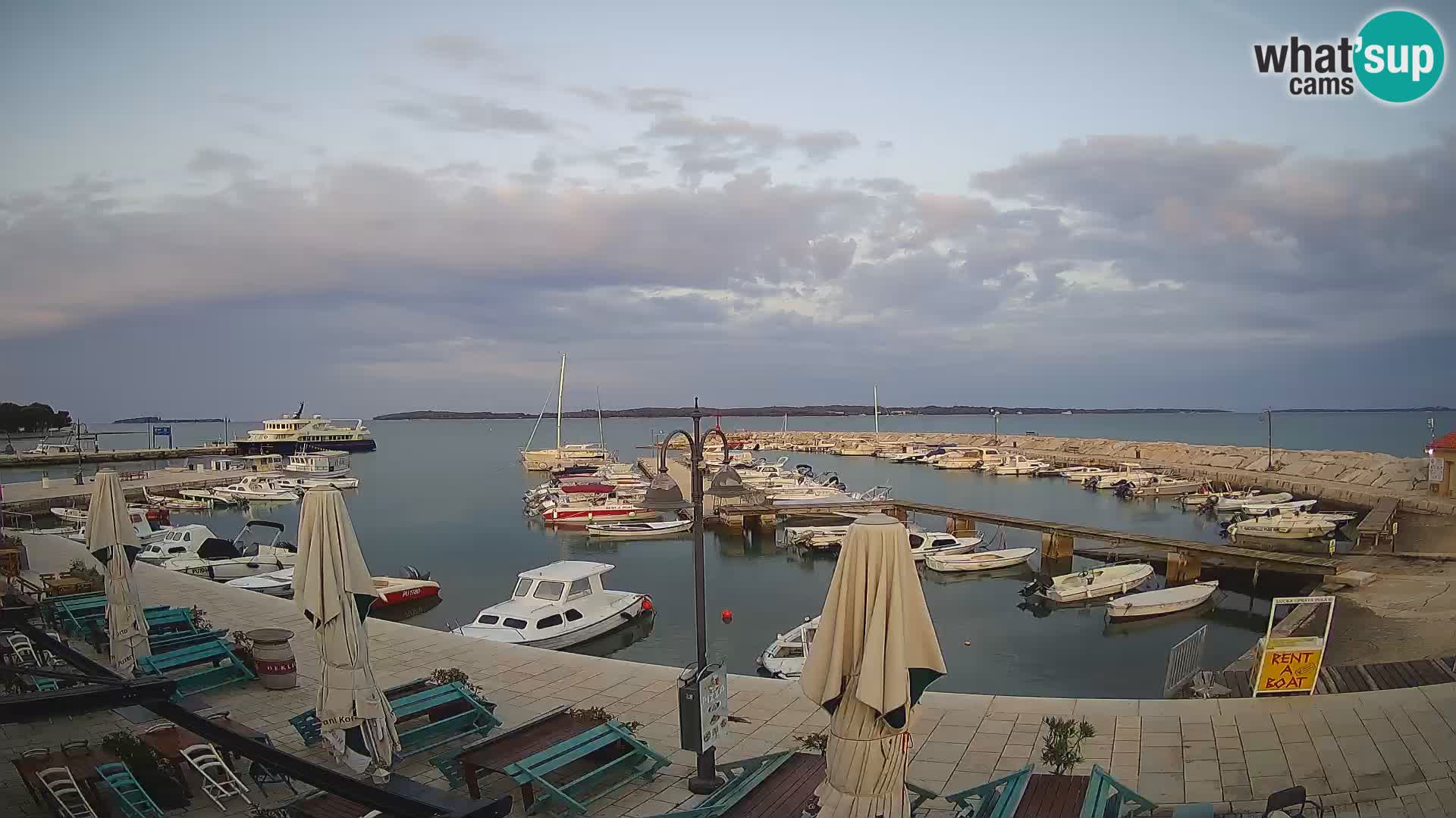 Webcam Fasana riva e la marina – Istria