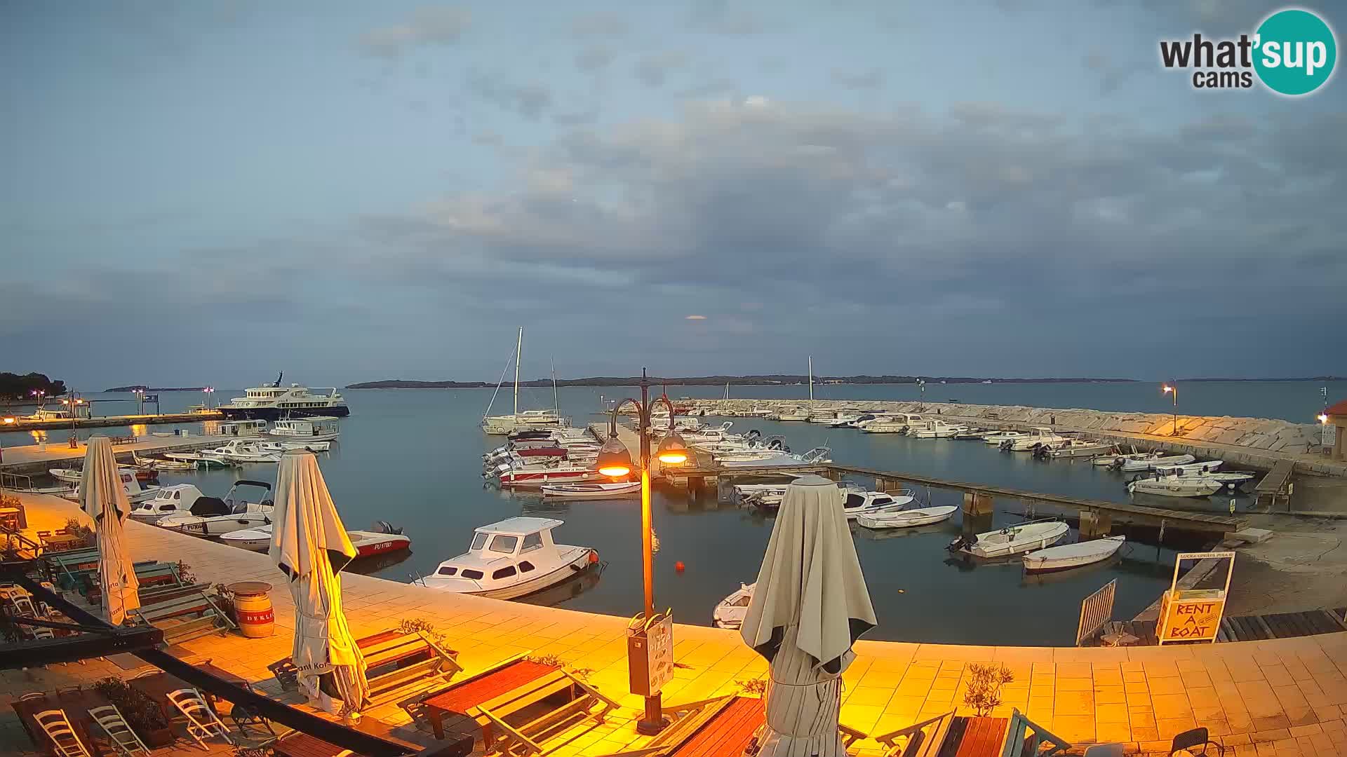Webcam Fasana riva e la marina – Istria