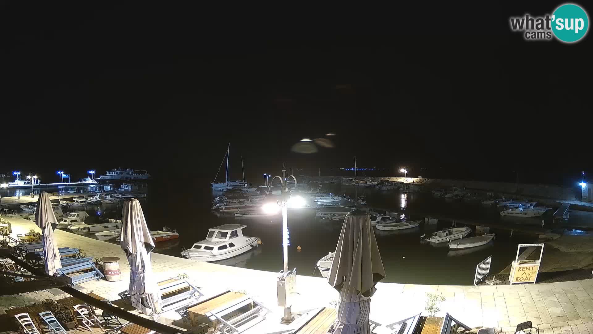 Webcam Fasana riva e la marina – Istria