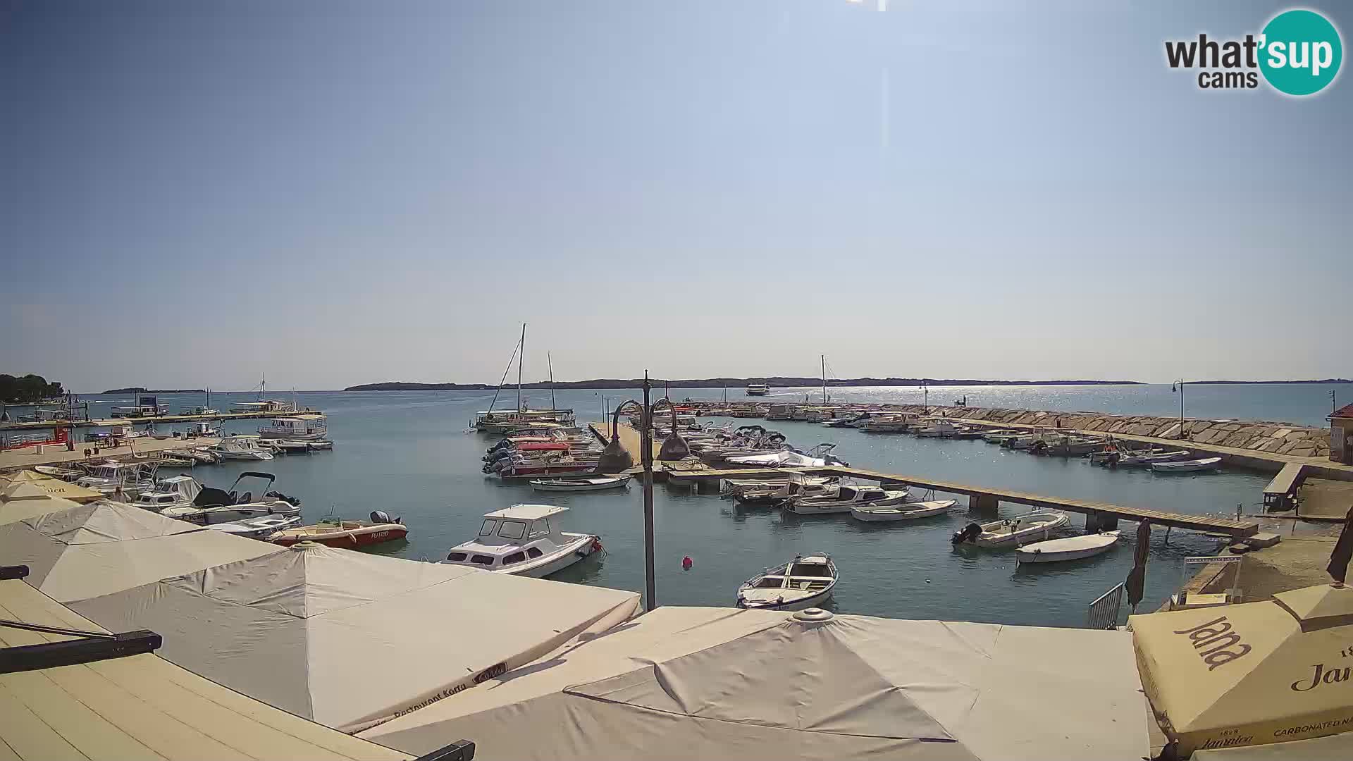 Webcam Fasana riva e la marina – Istria