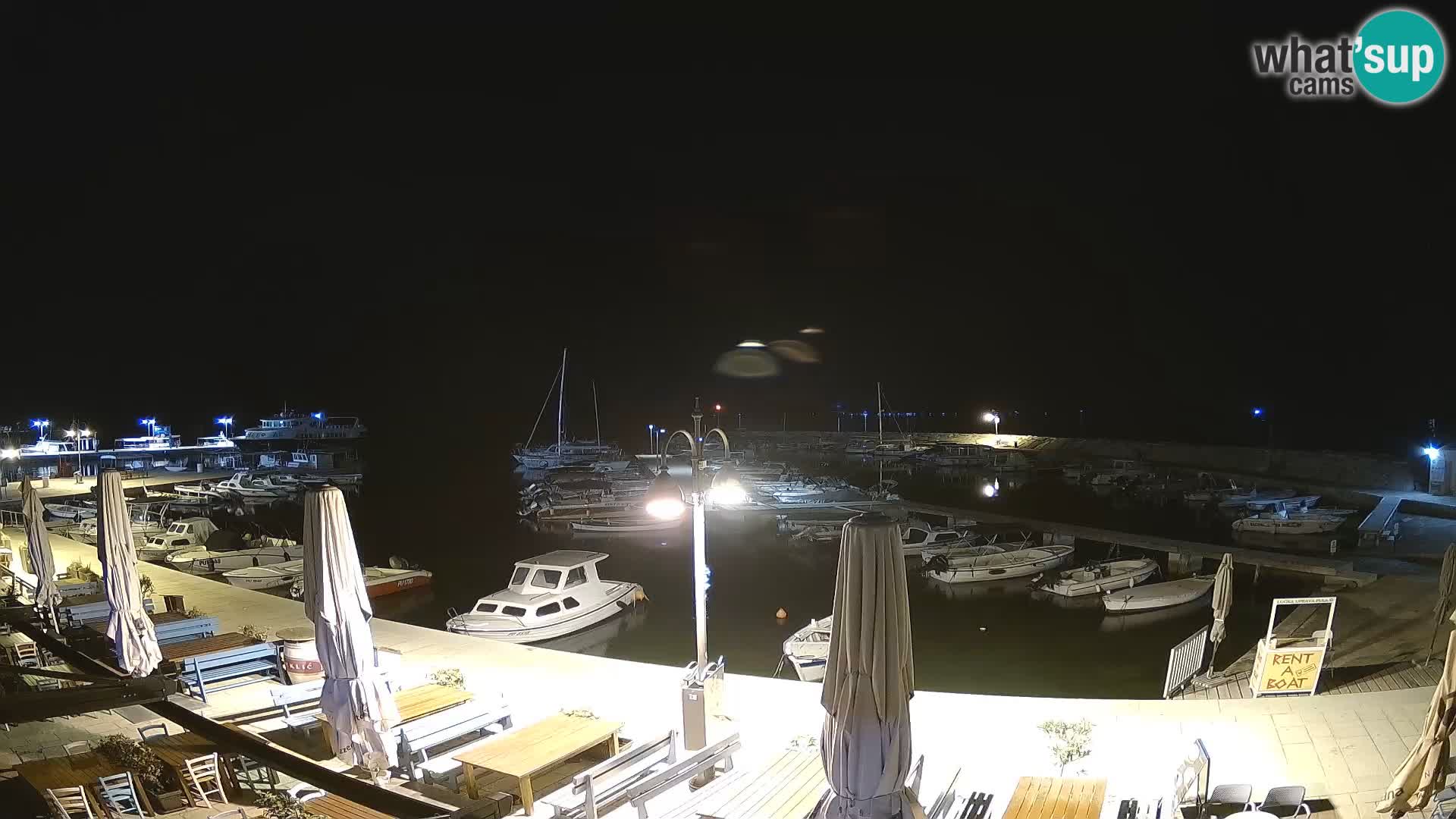 Webcam Fasana riva e la marina – Istria