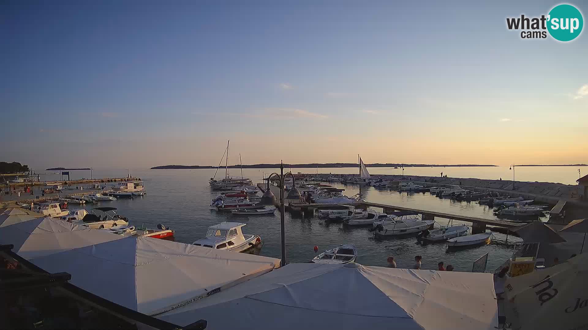 Webcam Fasana riva e la marina – Istria