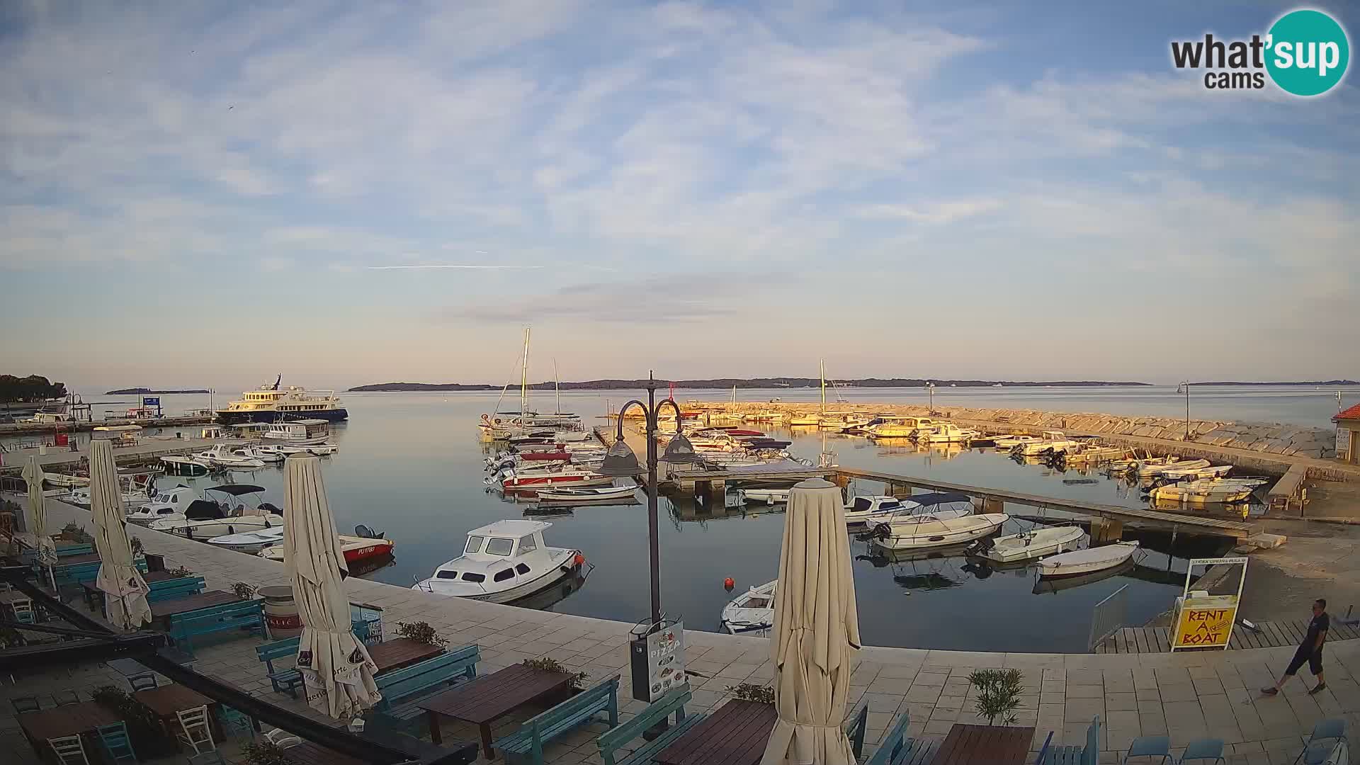 Webcam Fasana riva e la marina – Istria