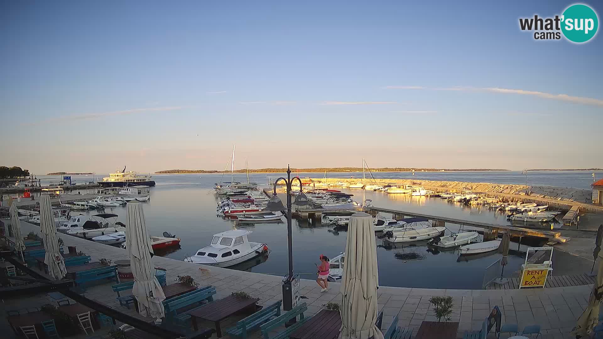 Webcam Fasana riva e la marina – Istria