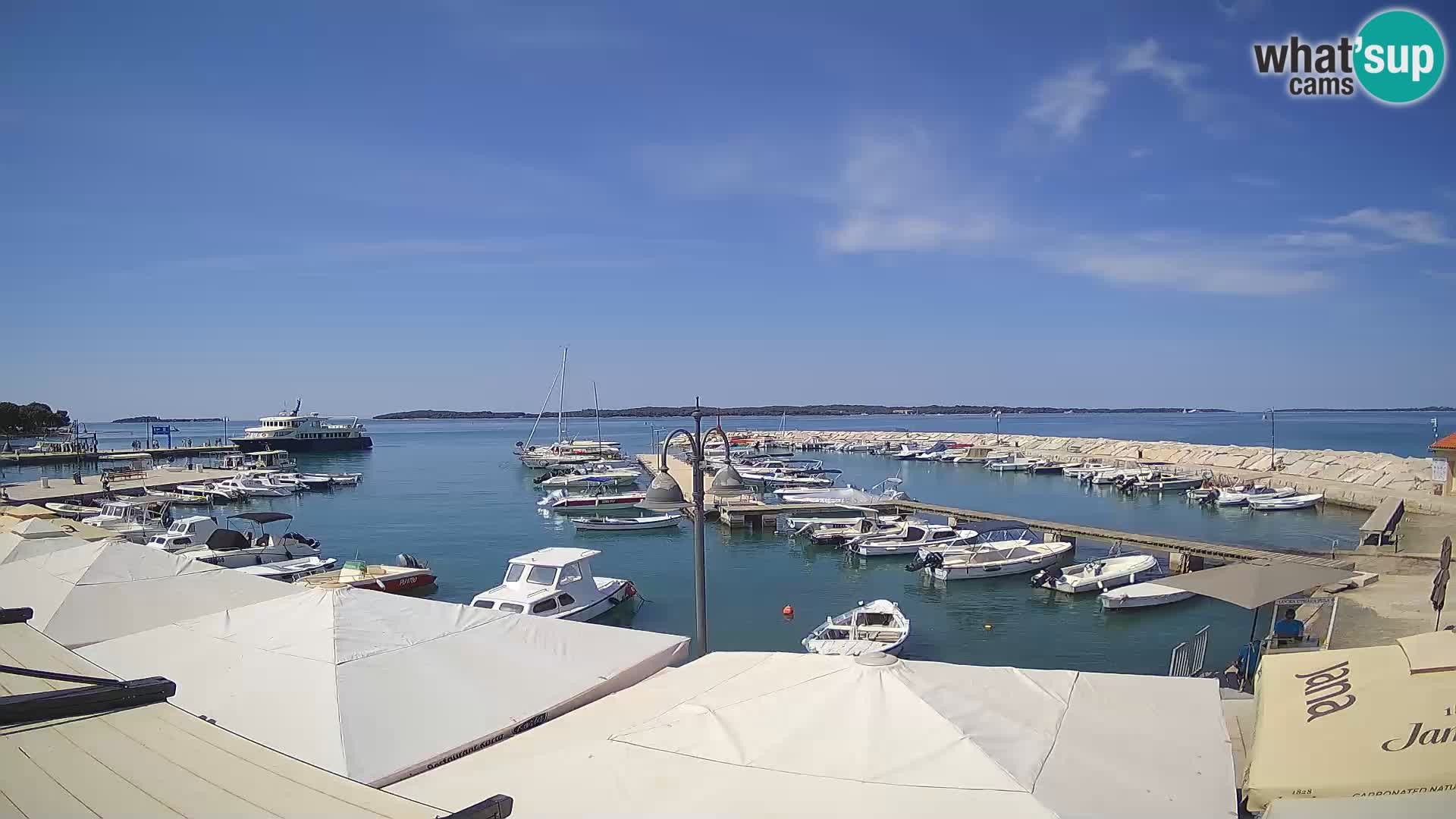 Webcam Fasana riva e la marina – Istria