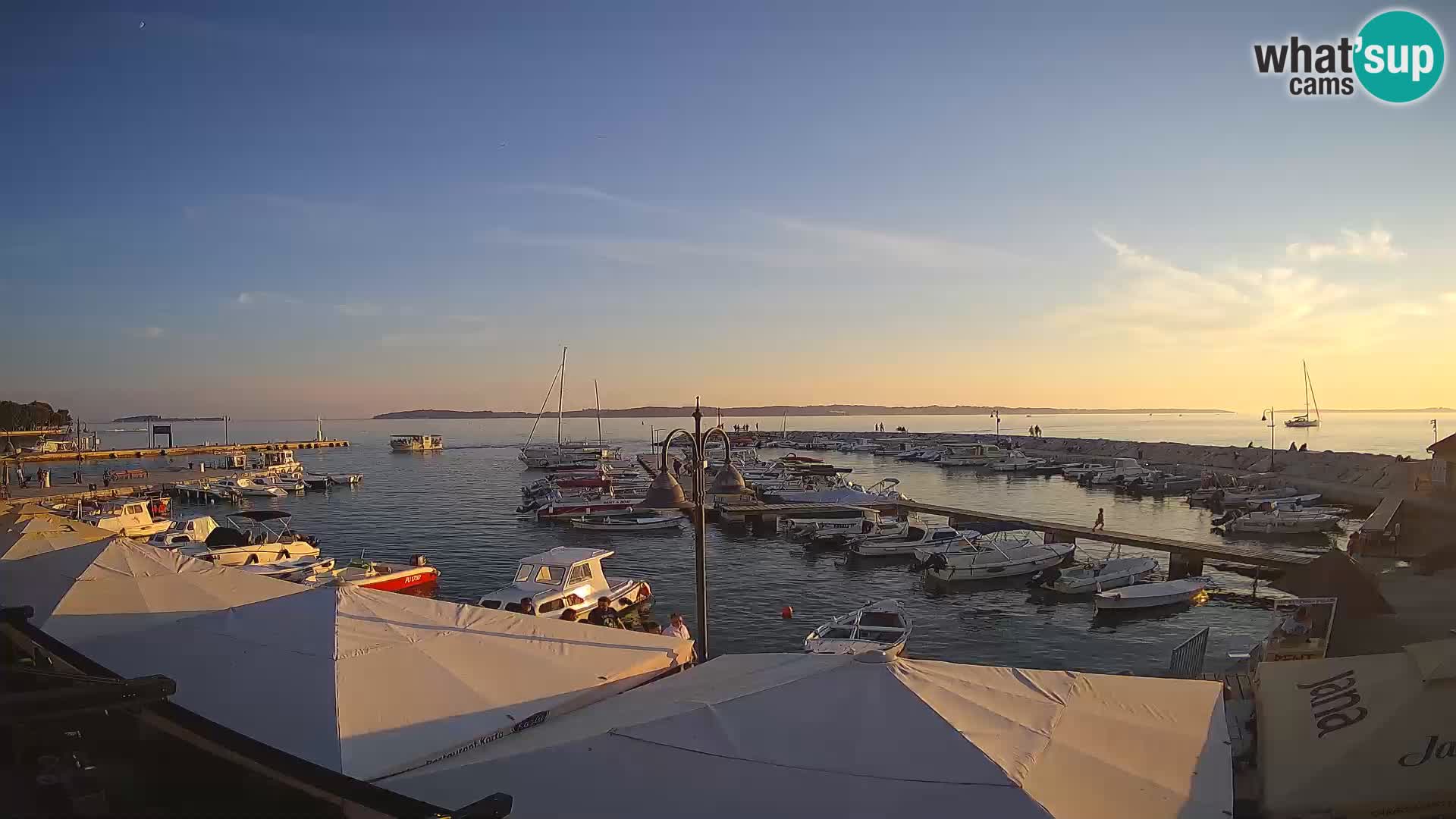 Webcam Fasana riva e la marina – Istria