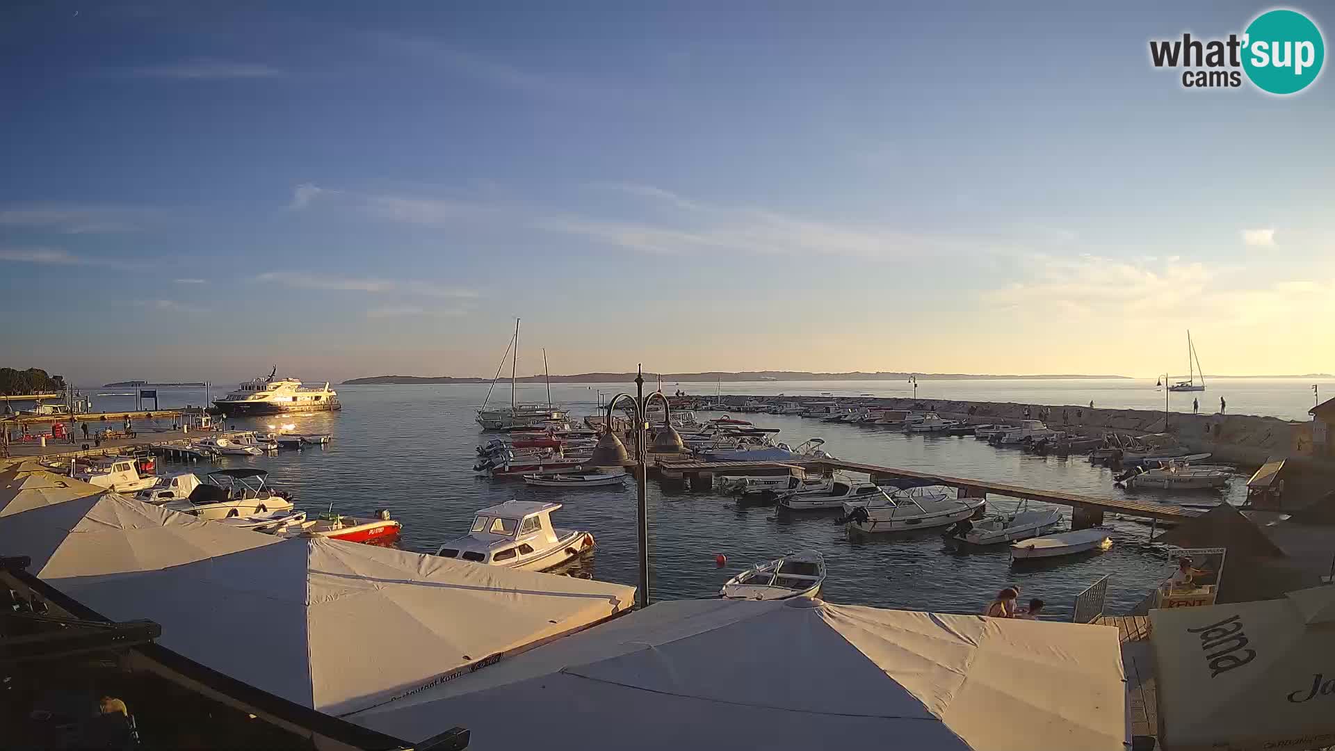 Webcam Fasana riva e la marina – Istria