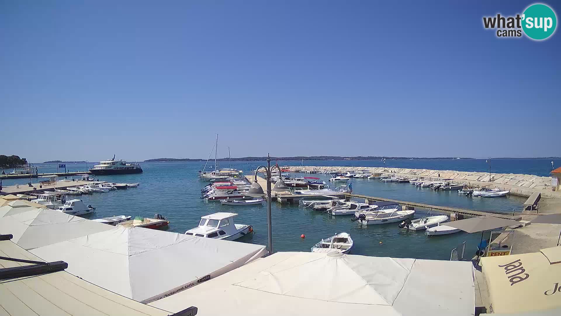 Webcam Fasana riva e la marina – Istria