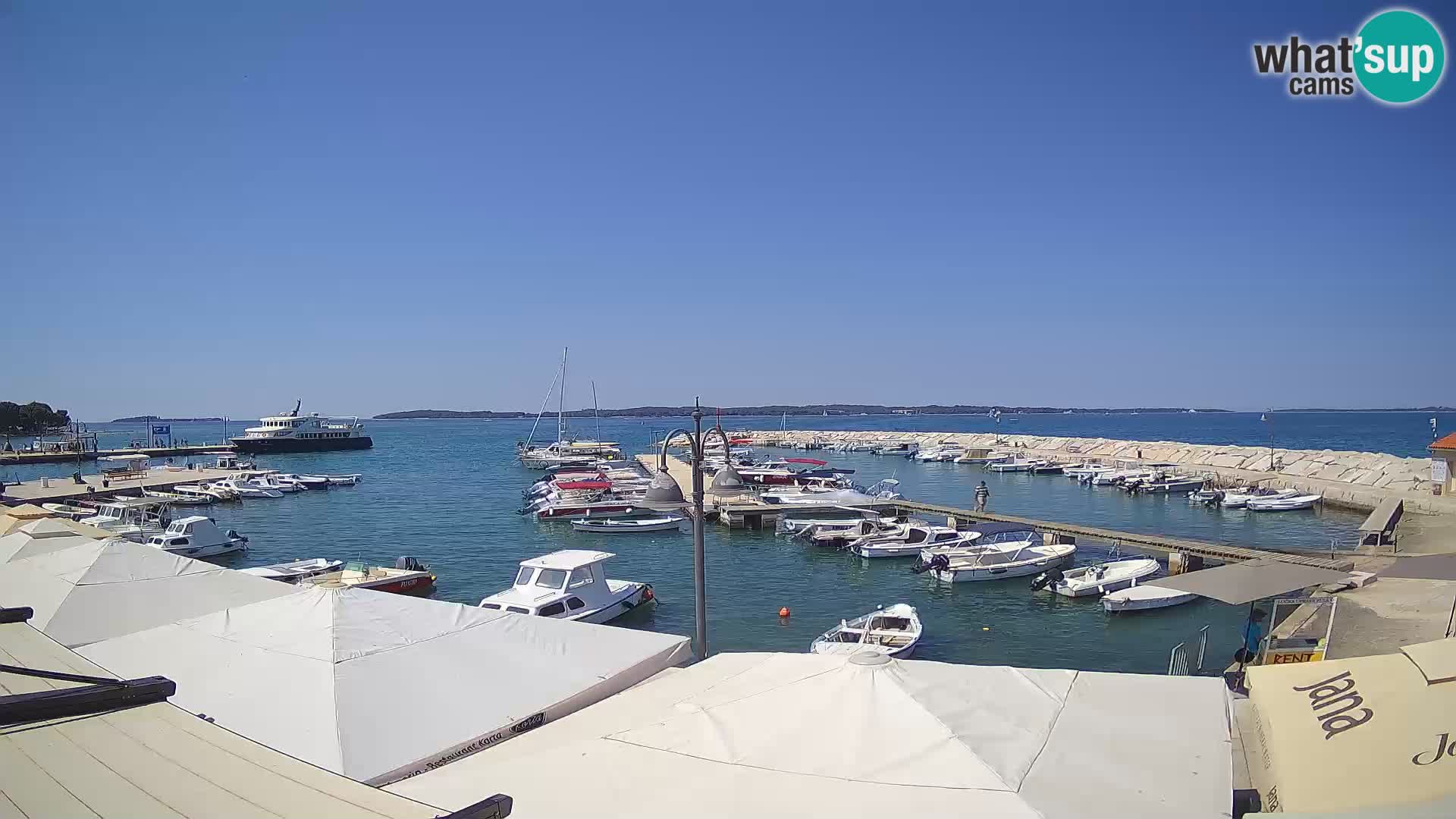 Webcam Fasana riva e la marina – Istria