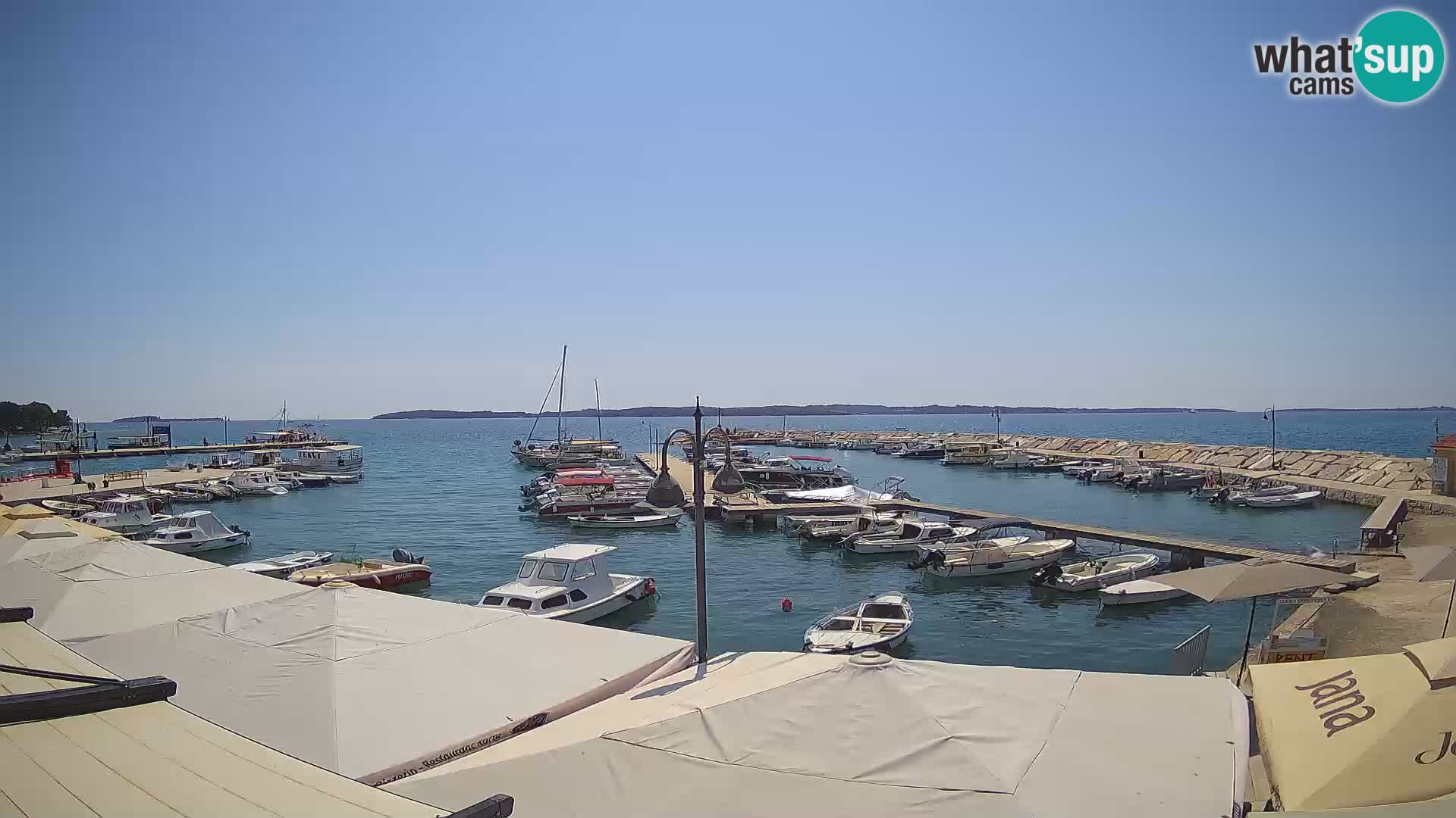 Webcam Fasana riva e la marina – Istria
