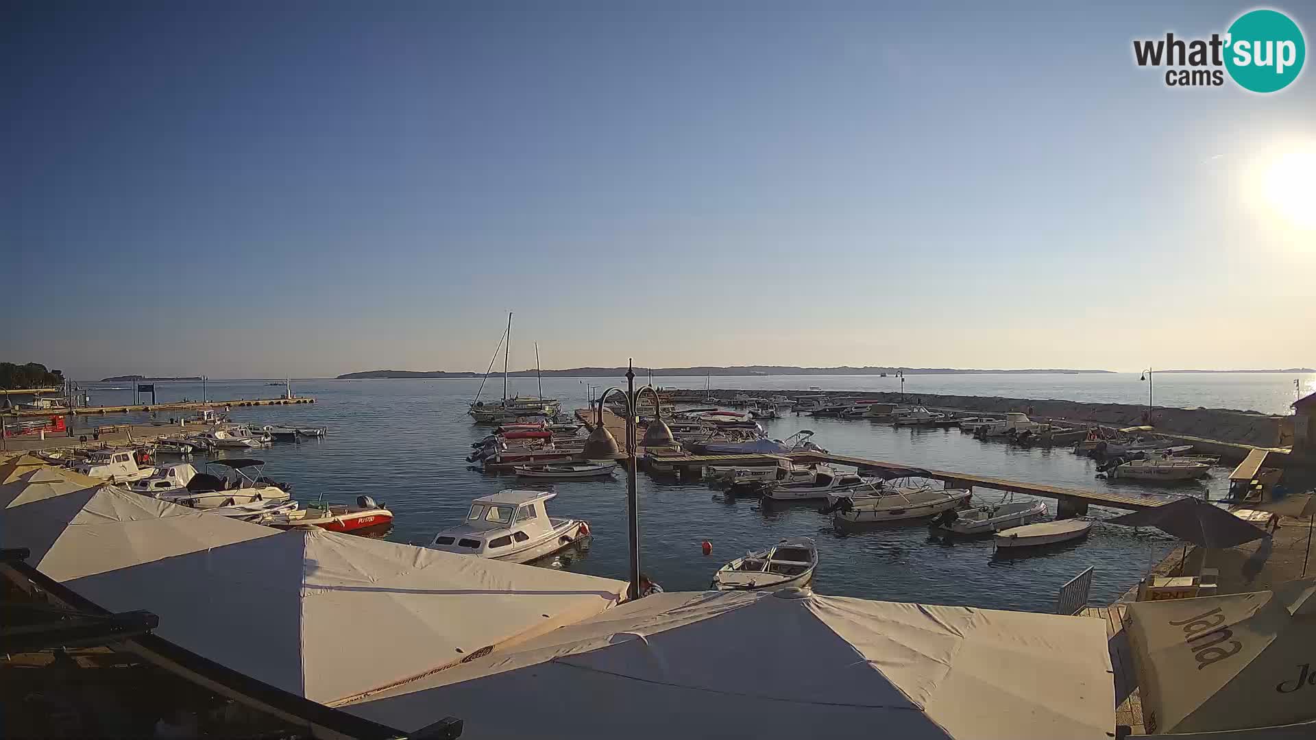 Webcam Fasana riva e la marina – Istria