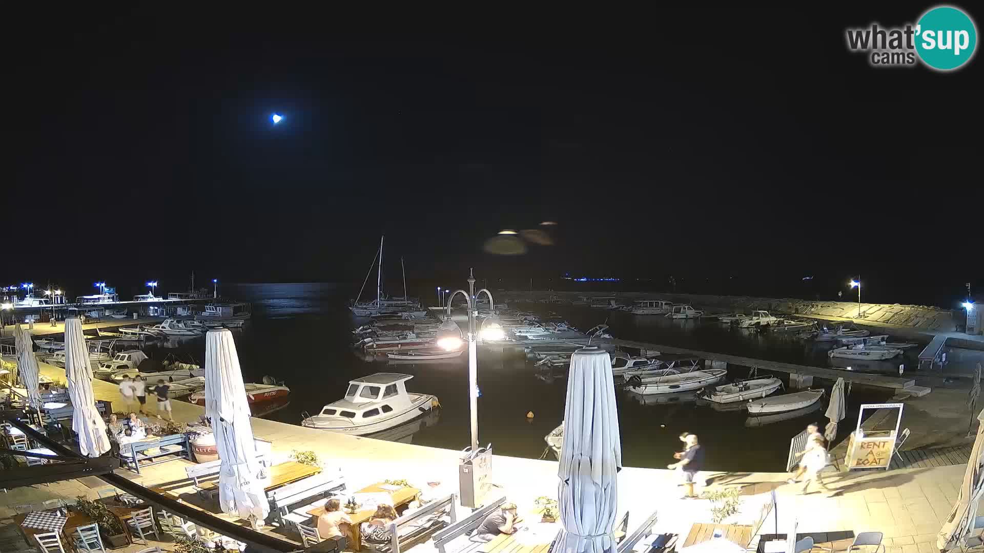 Fažana Livecam riva et marina de la ville – Istrie
