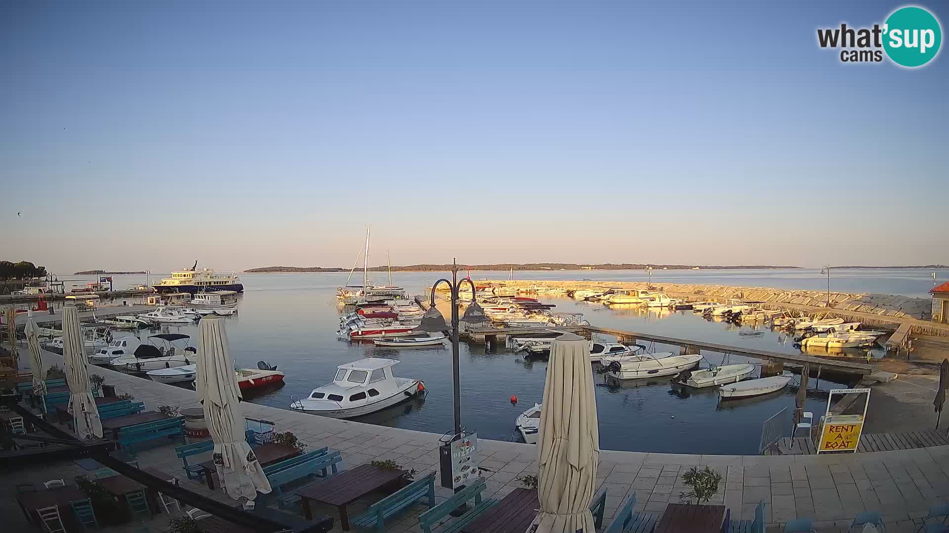 Webcam Fasana riva e la marina – Istria