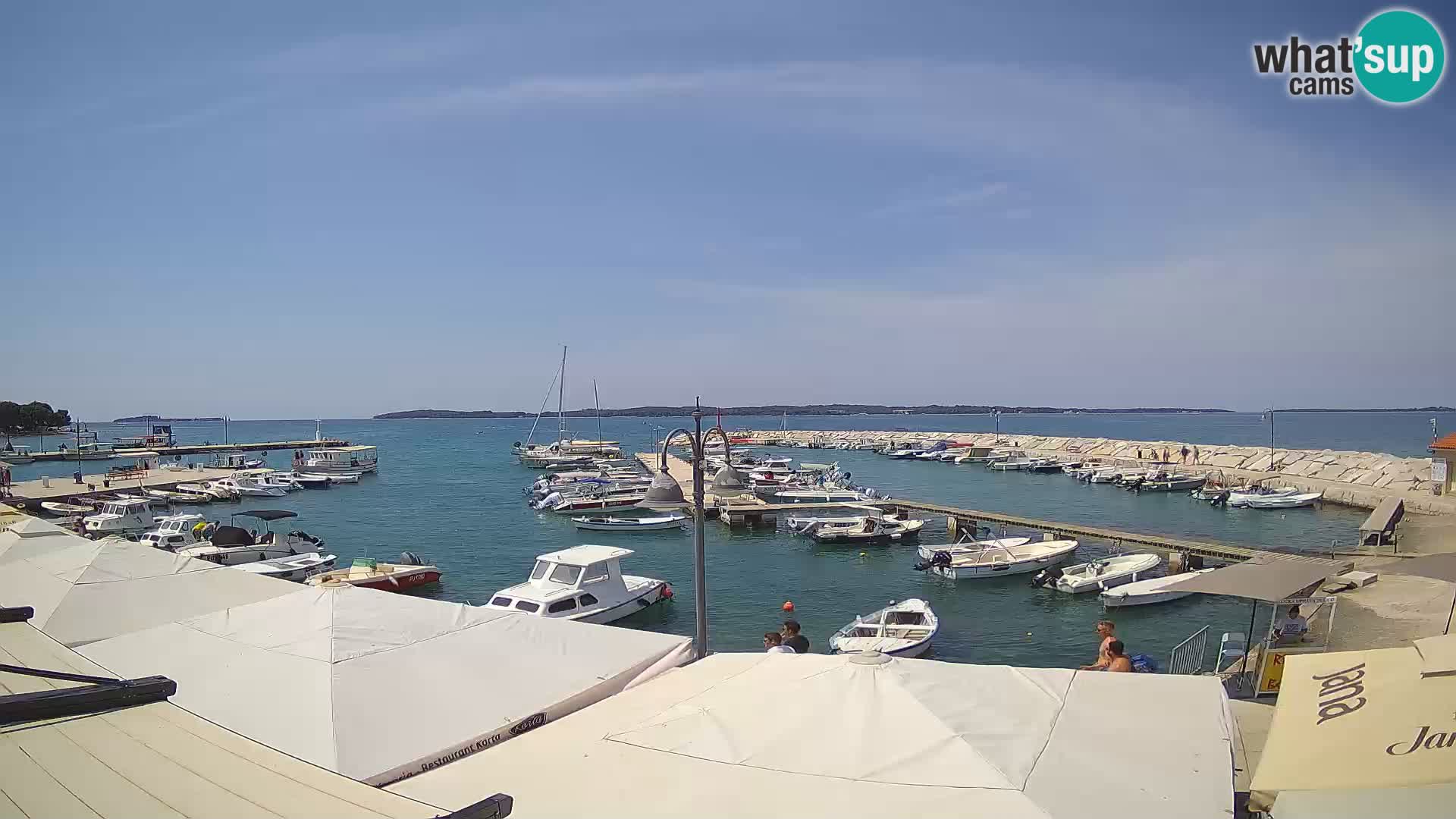 Webcam Fasana riva e la marina – Istria