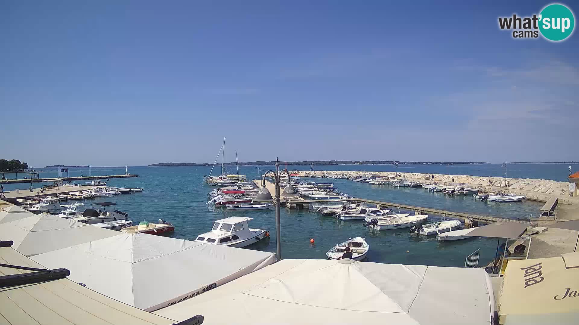 Webcam Fasana riva e la marina – Istria