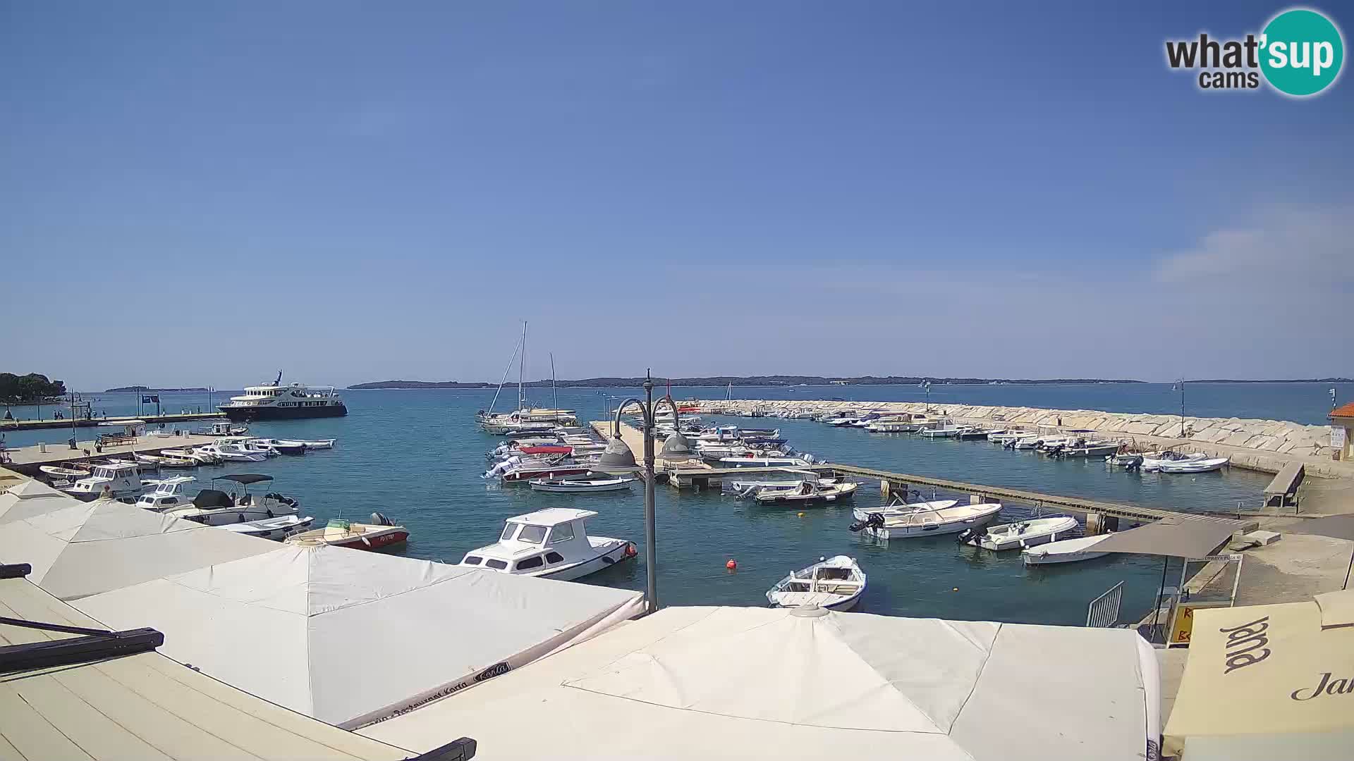 Webcam Fasana riva e la marina – Istria