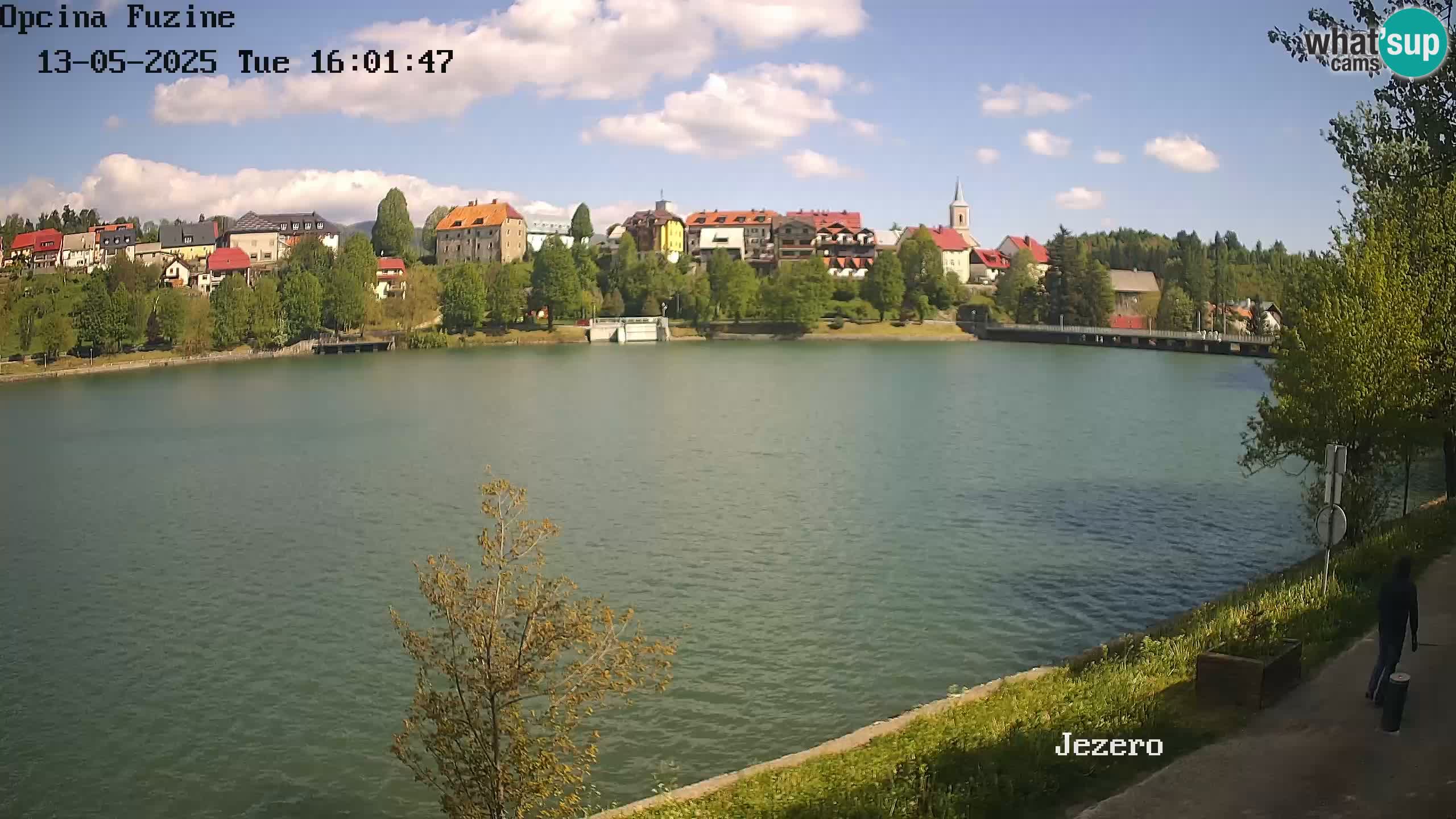 Kamera v živo Bajersko Jezero Fužine