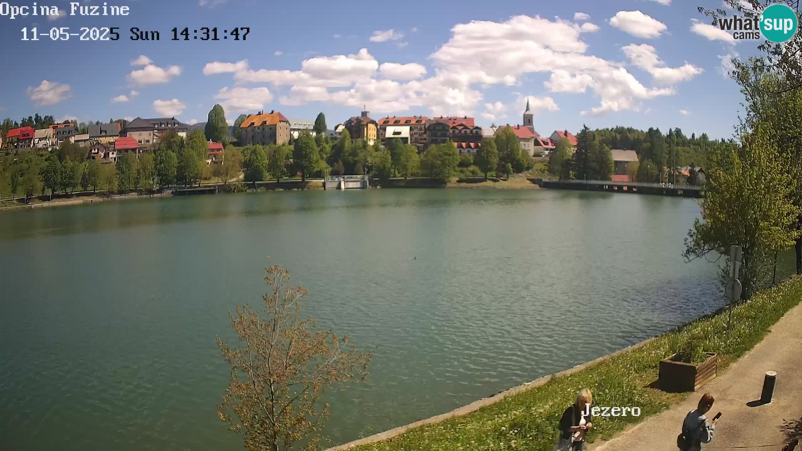 Kamera v živo Bajersko Jezero Fužine