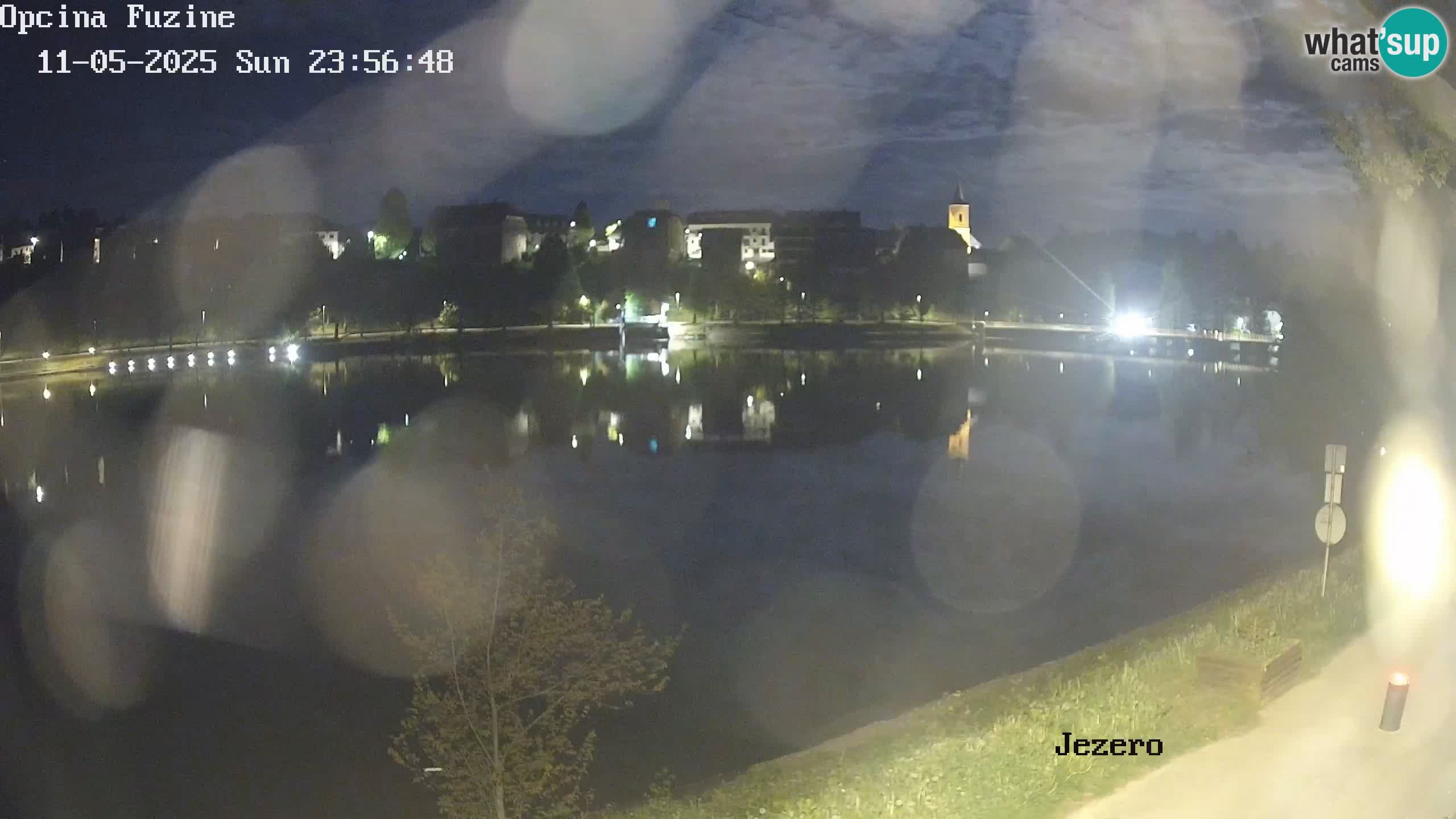 LIVE Lake Bajer livecam Bajersko Jezero Fužine