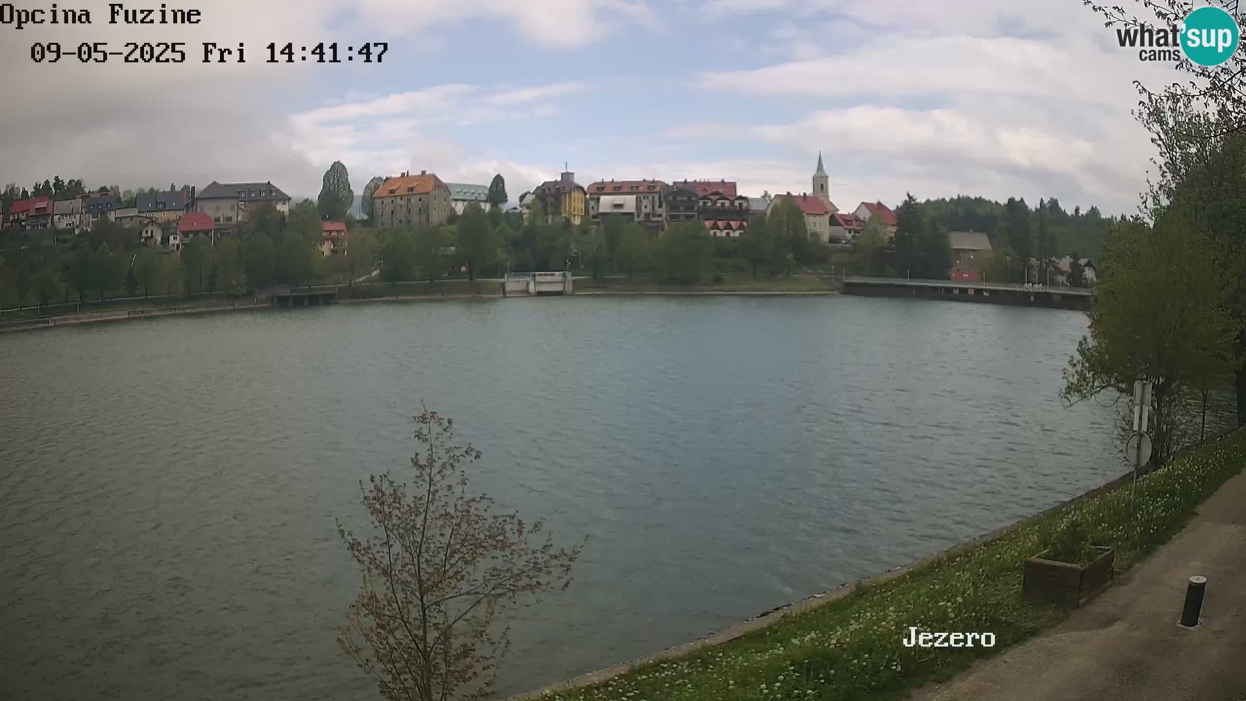 LIVE Lake Bajer livecam Bajersko Jezero Fužine
