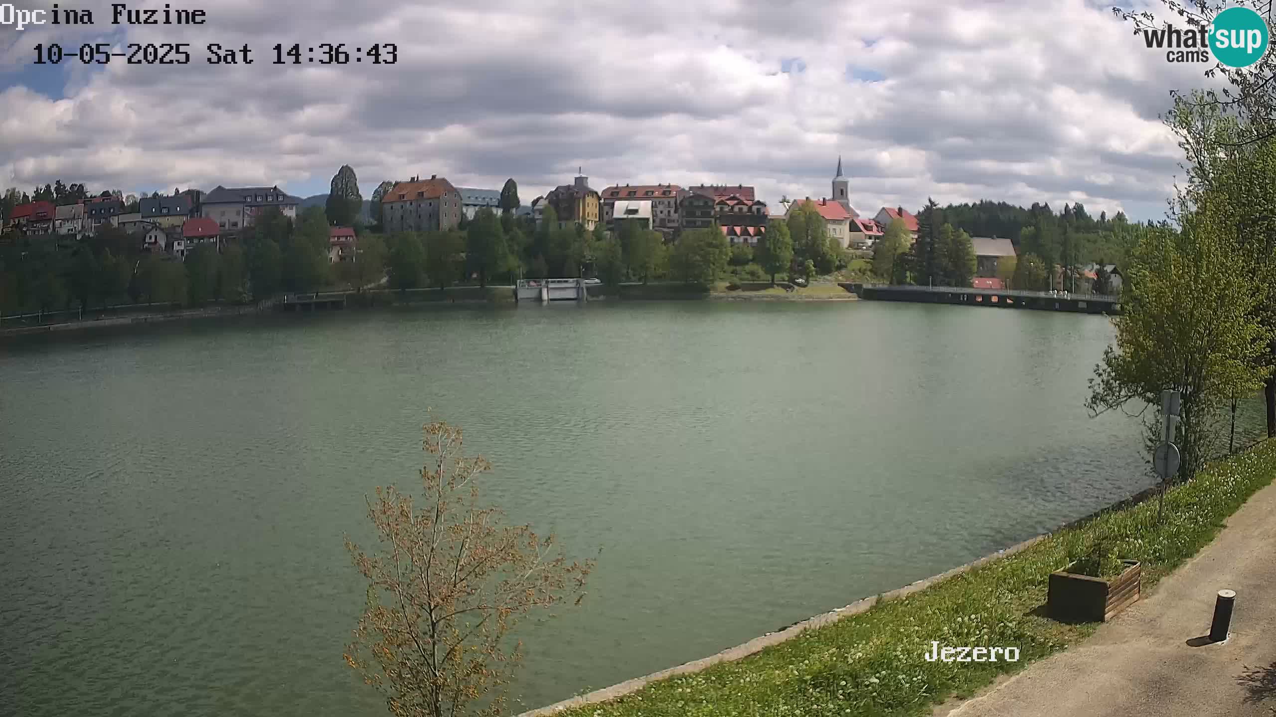 Kamera v živo Bajersko Jezero Fužine