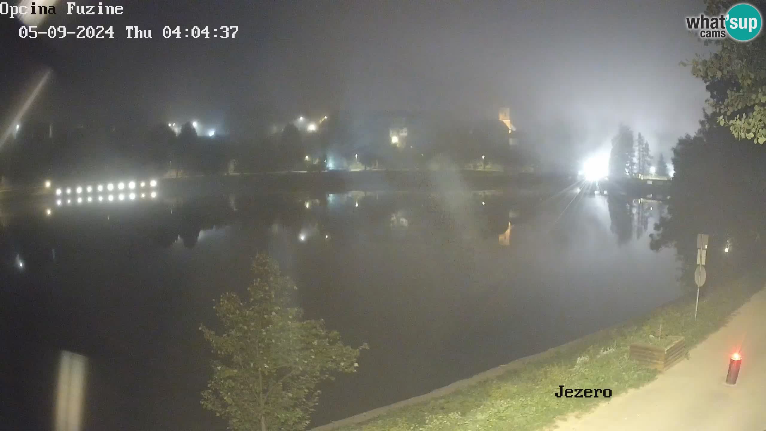 Lago Bajer livecam Bajersko Jezero Fužine