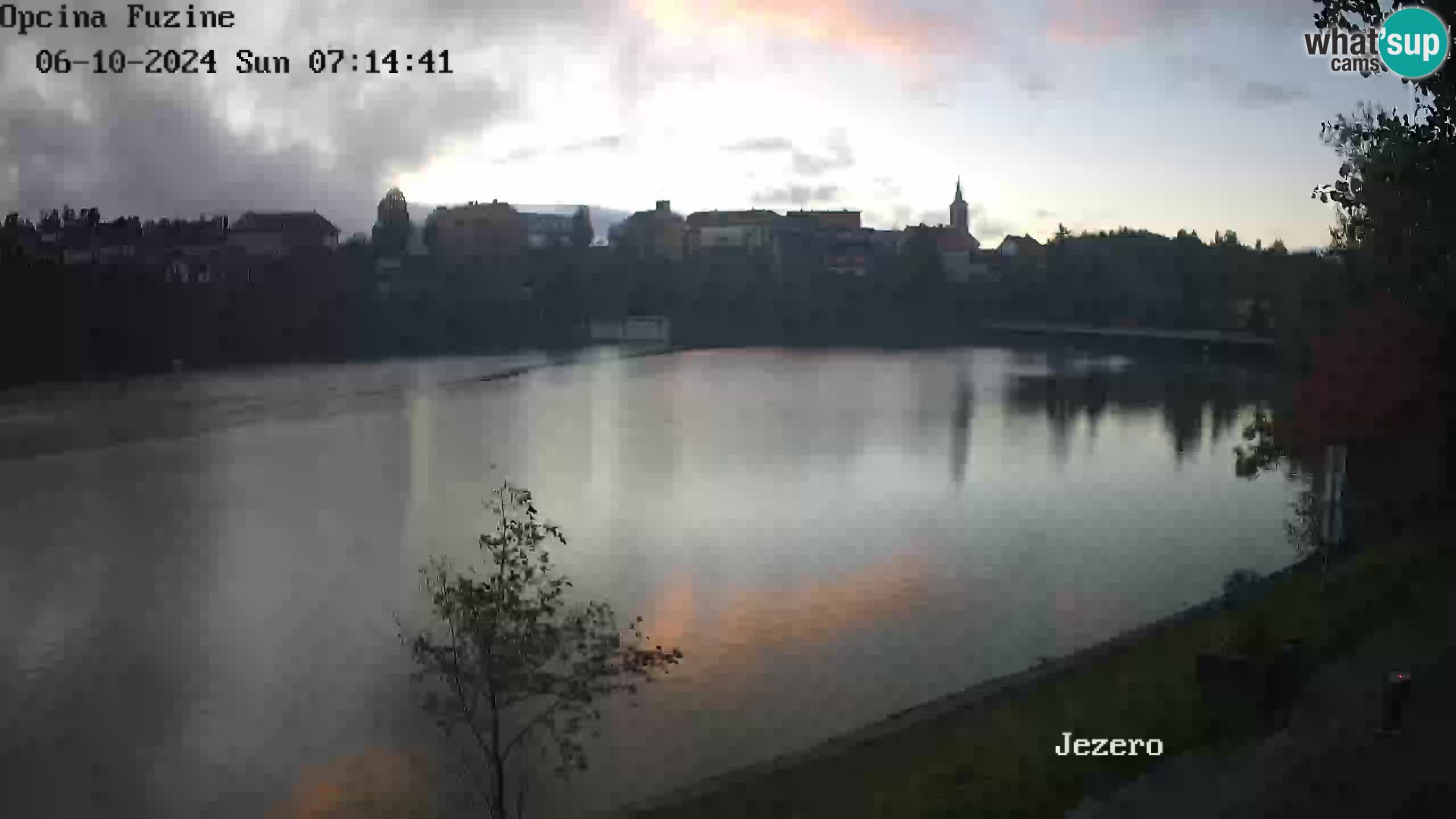 Lago Bajer livecam Bajersko Jezero Fužine