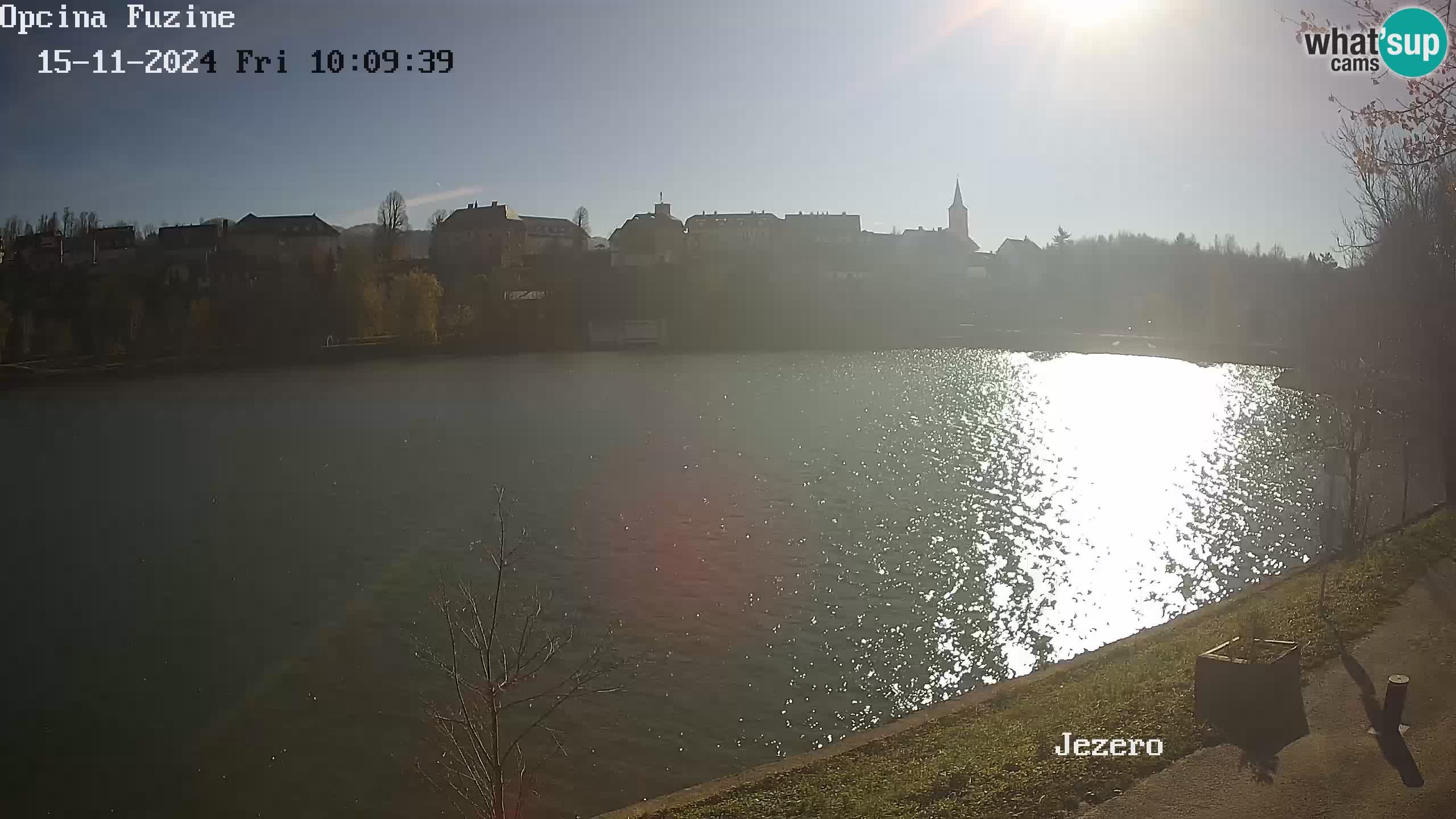 Kamera v živo Bajersko Jezero Fužine