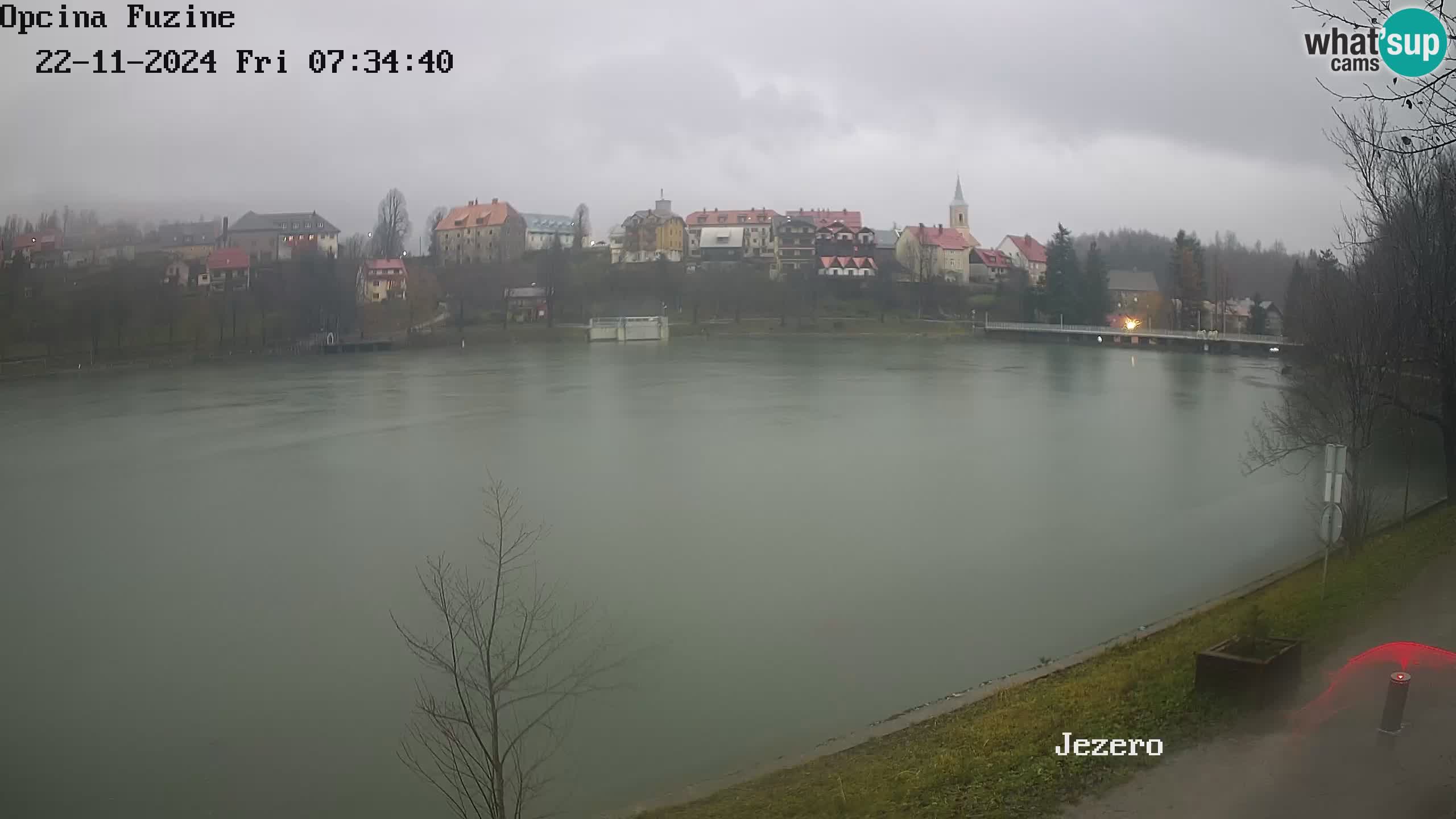 Bajersko Jezero camera en vivo lago Bajer Fužine