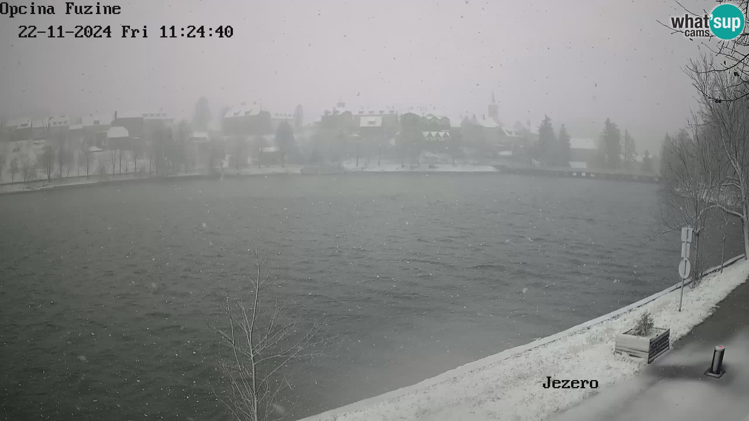 Kamera v živo Bajersko Jezero Fužine