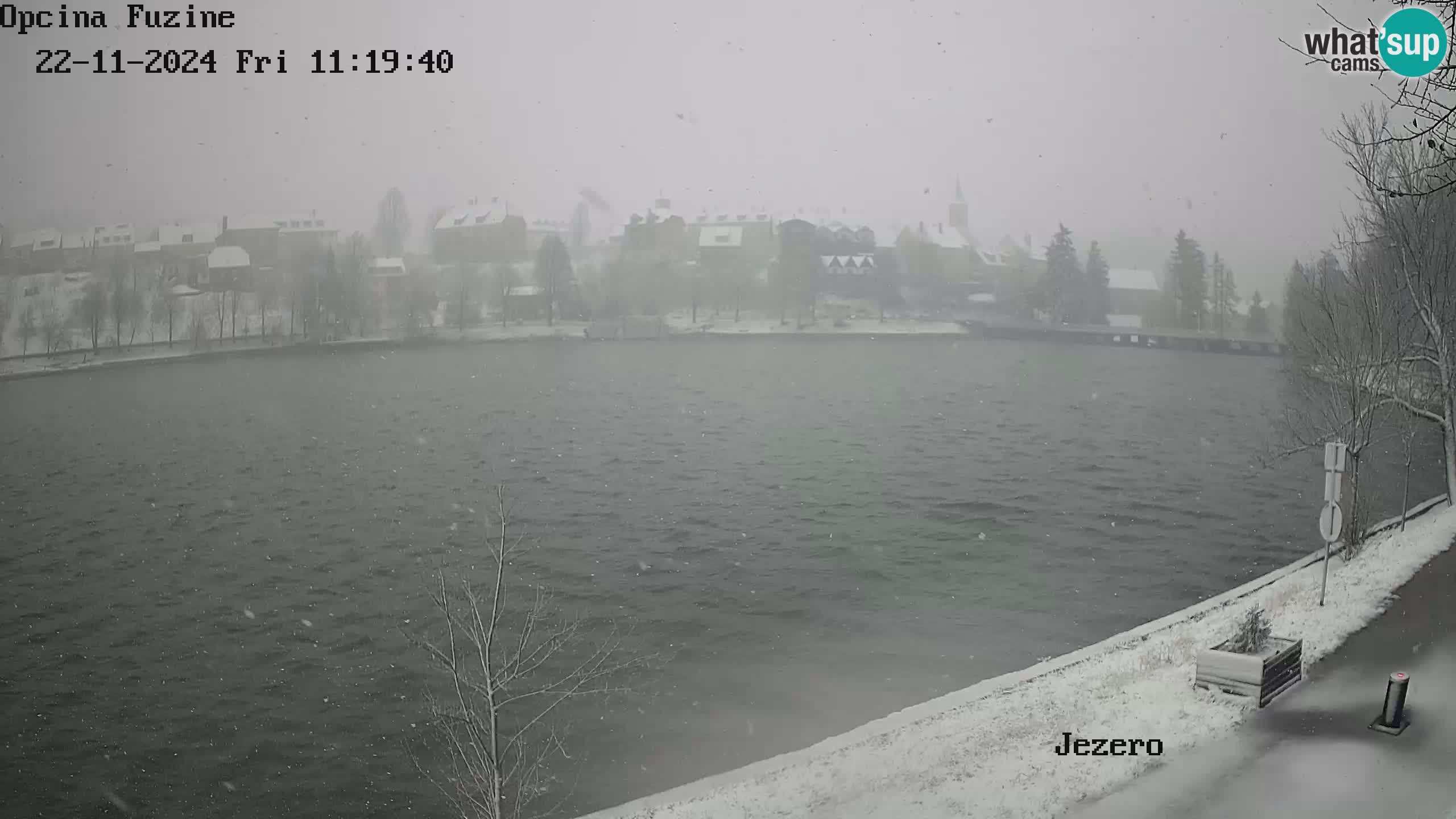 Bajersko Jezero camera en vivo lago Bajer Fužine