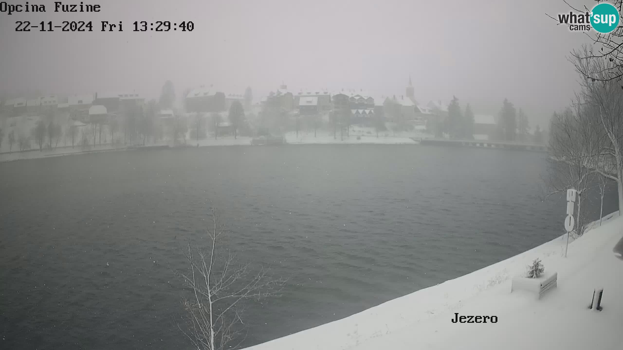 Bajersko Jezero camera en vivo lago Bajer Fužine