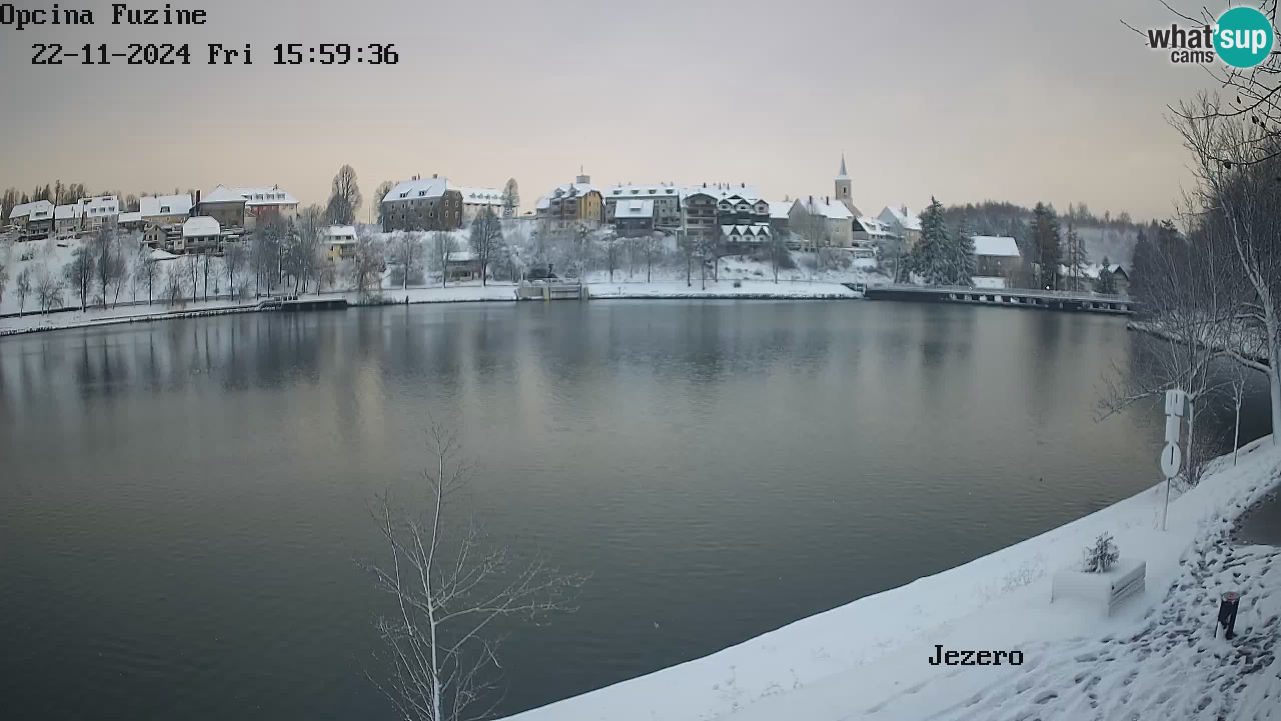 Kamera v živo Bajersko Jezero Fužine