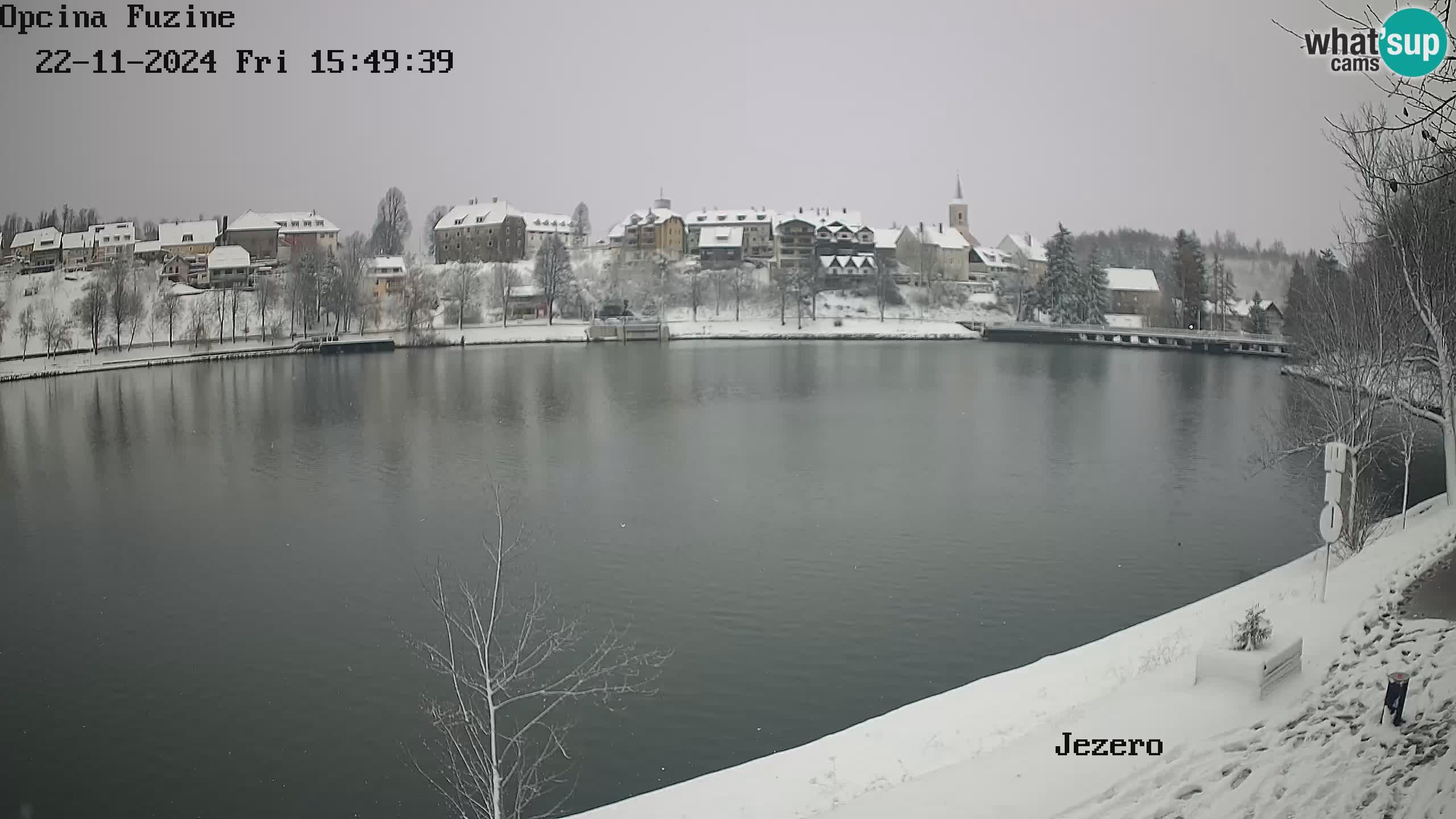 Kamera v živo Bajersko Jezero Fužine